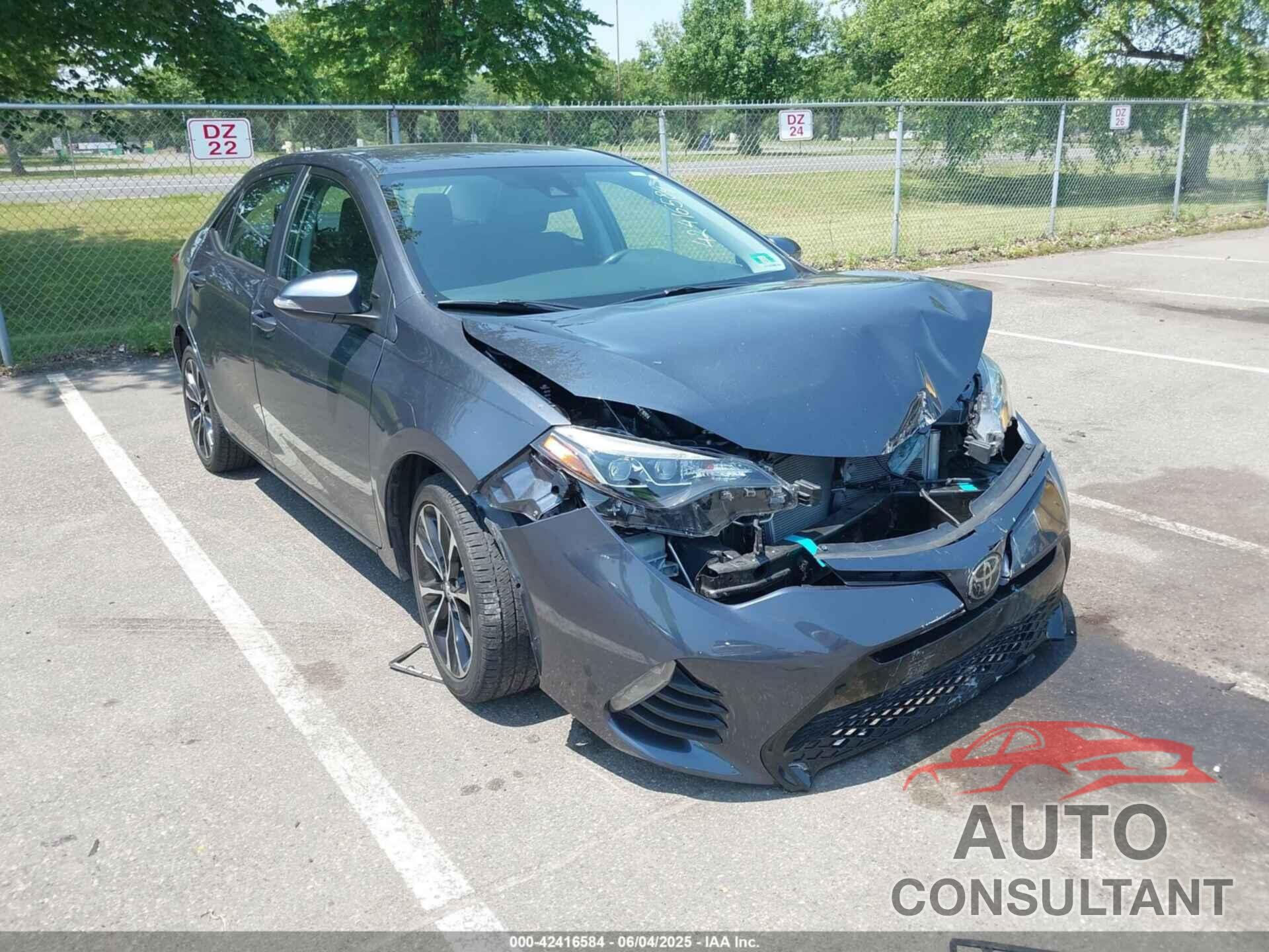 TOYOTA COROLLA 2019 - 2T1BURHE1KC175299