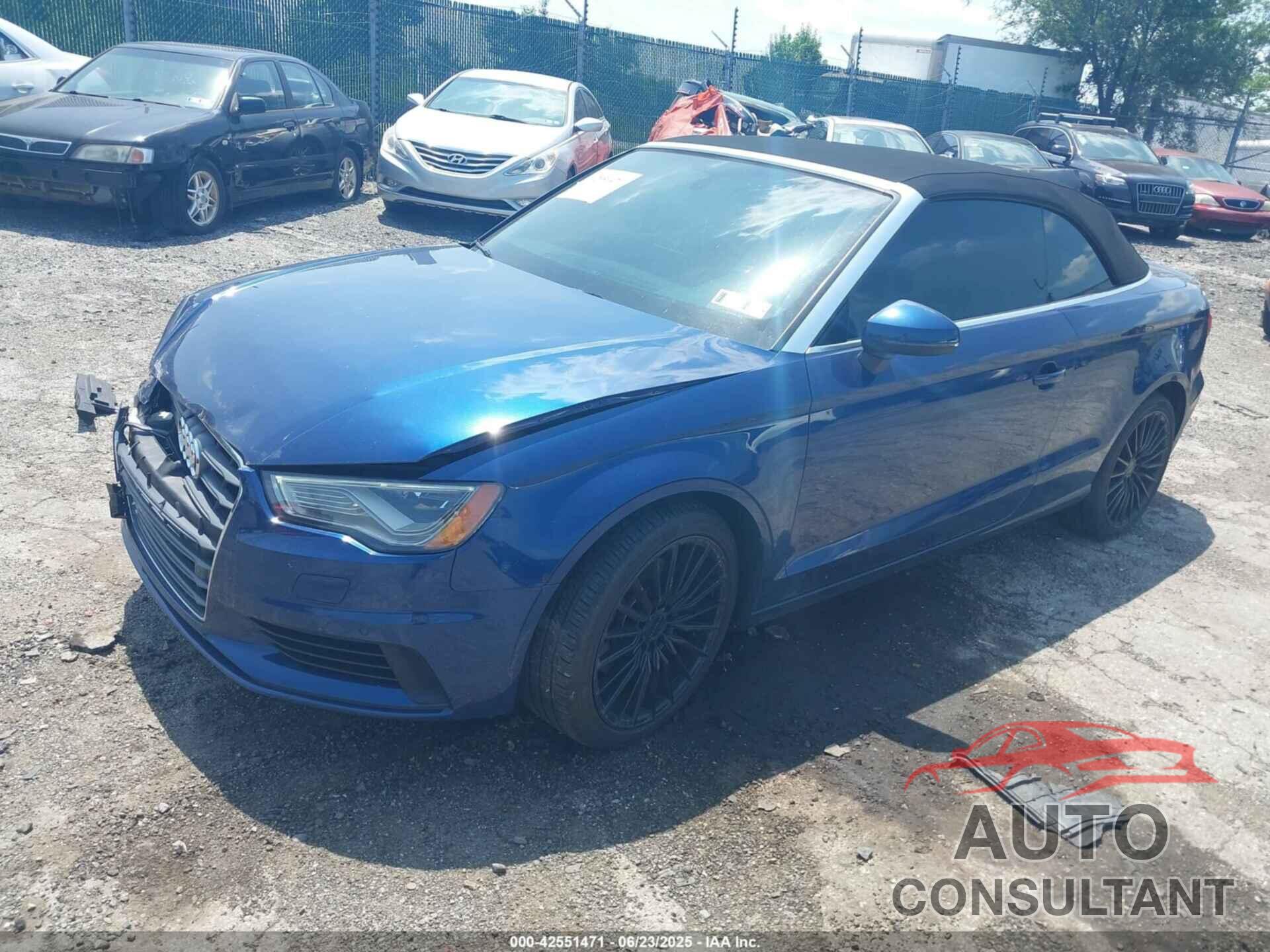 AUDI A3 2016 - WAU38LFFXG1013634