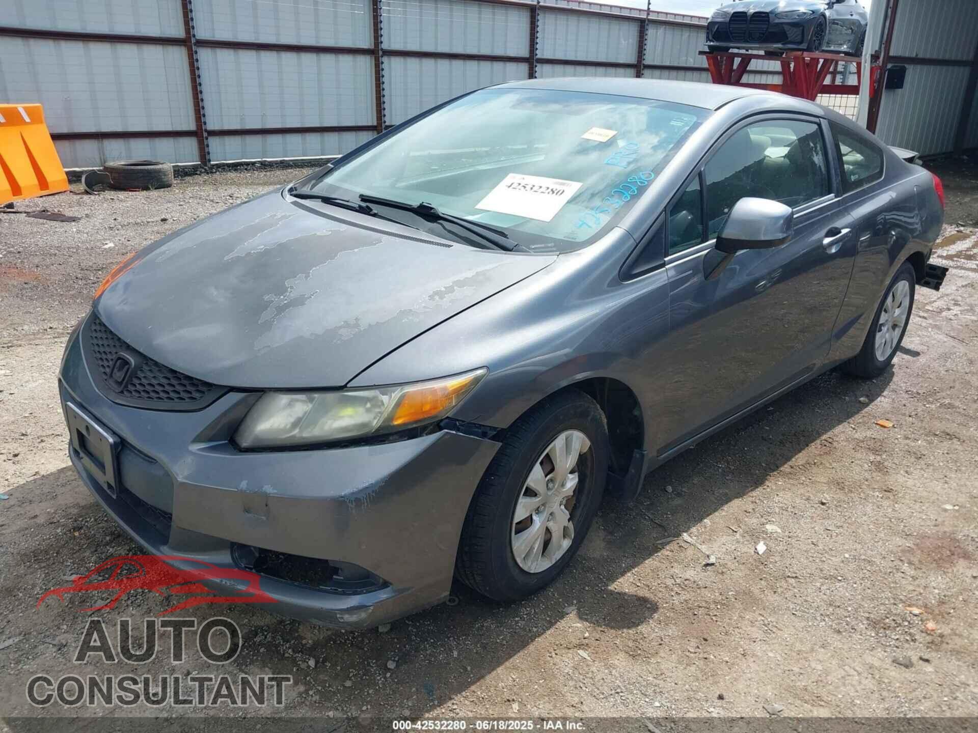 HONDA CIVIC 2012 - 2HGFG3B53CH529864