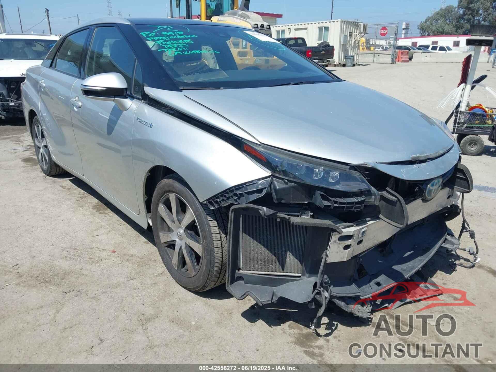 TOYOTA MIRAI 2019 - JTDBVRBD6KA006171