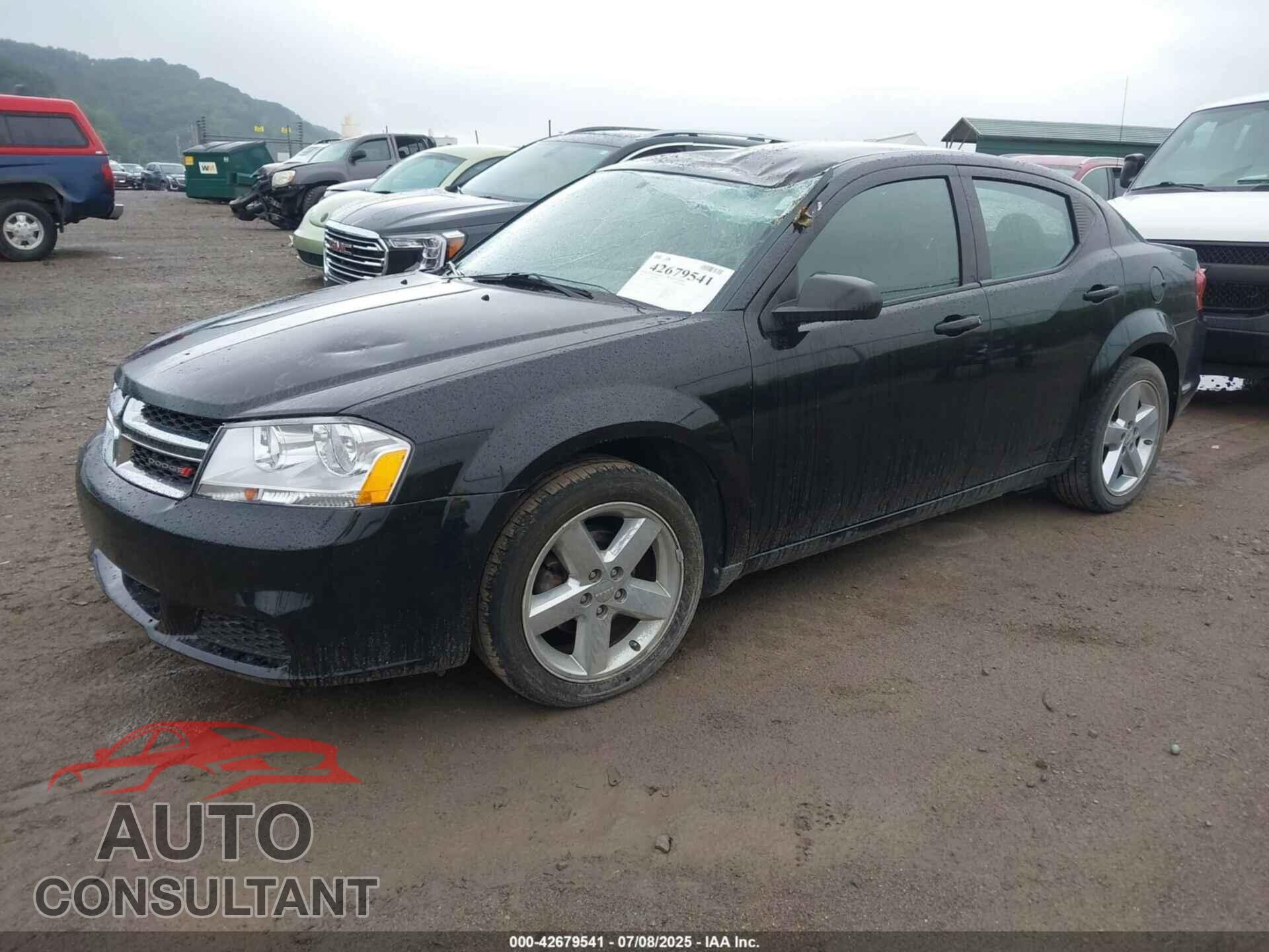 DODGE AVENGER 2013 - 1C3CDZAB2DN710665