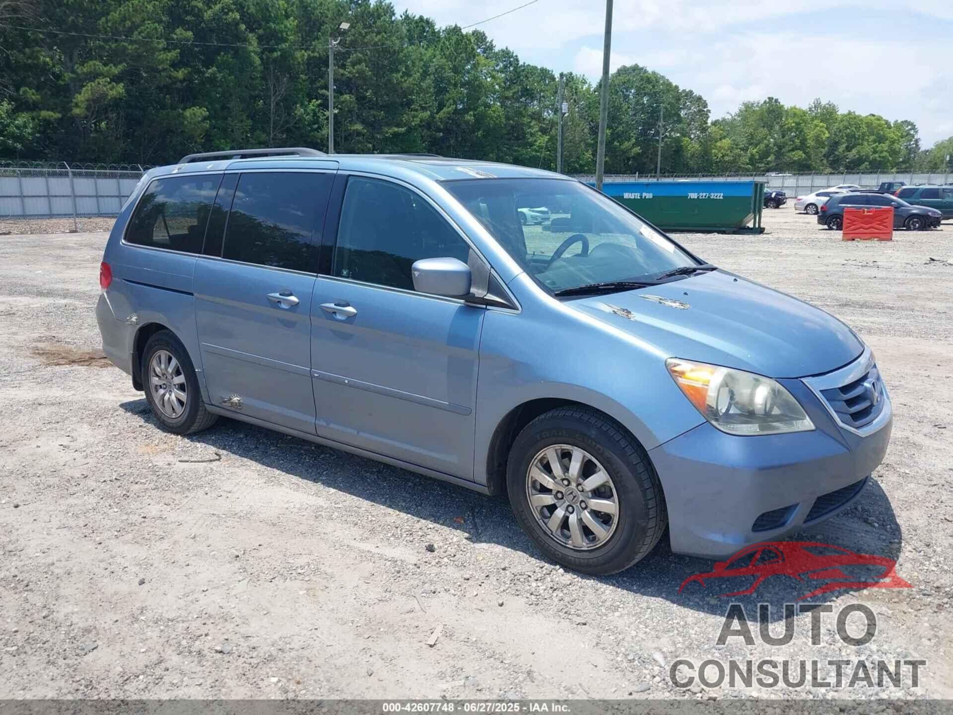 HONDA ODYSSEY 2009 - 5FNRL38749B009560