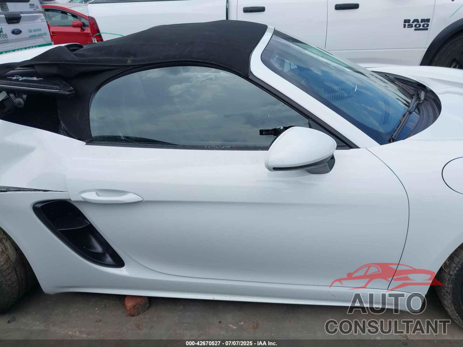 PORSCHE 718 SPYDER 2021 - WP0CC2A89MS240128