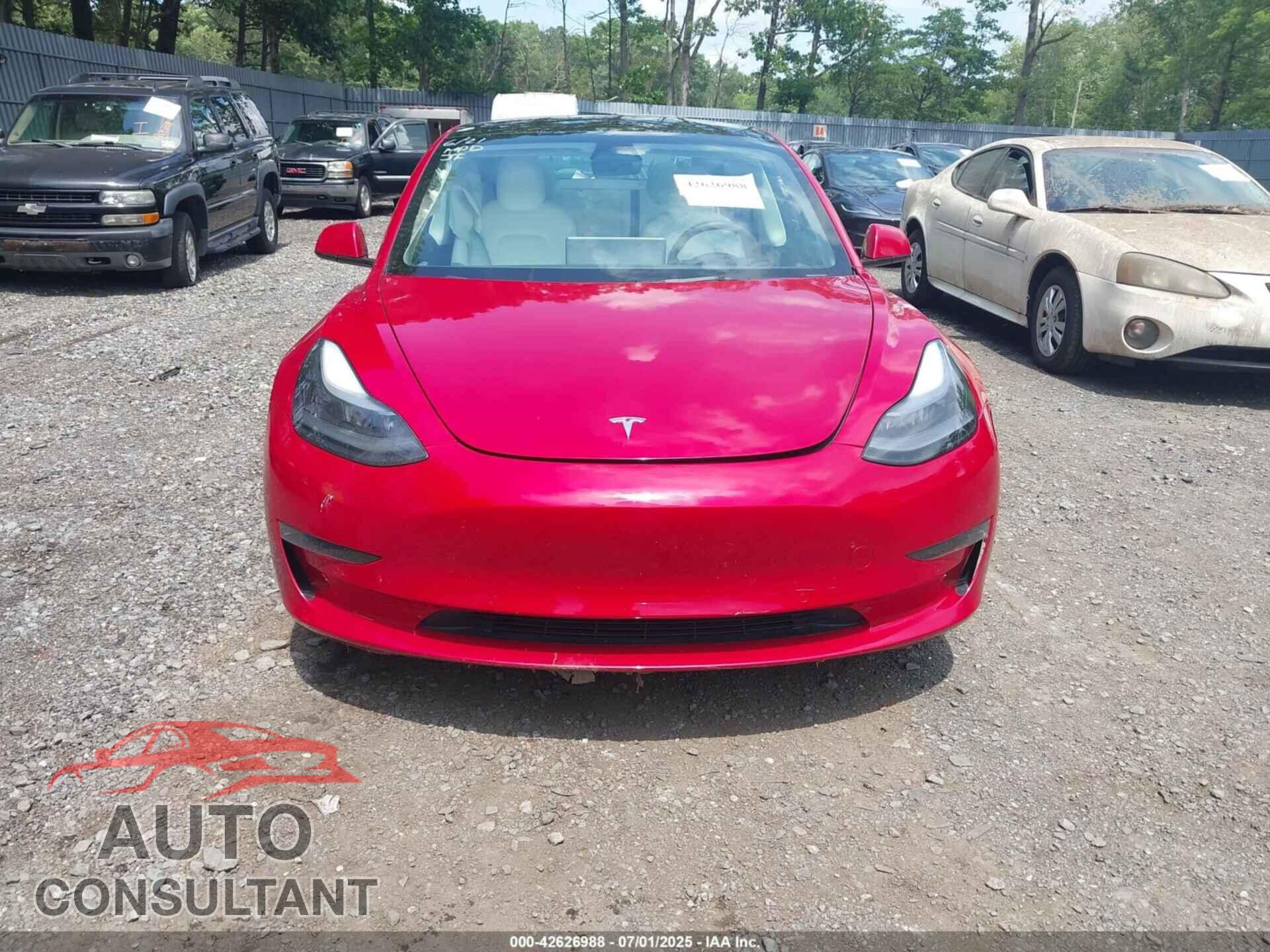 TESLA MODEL 3 2022 - 5YJ3E1EA1NF123904