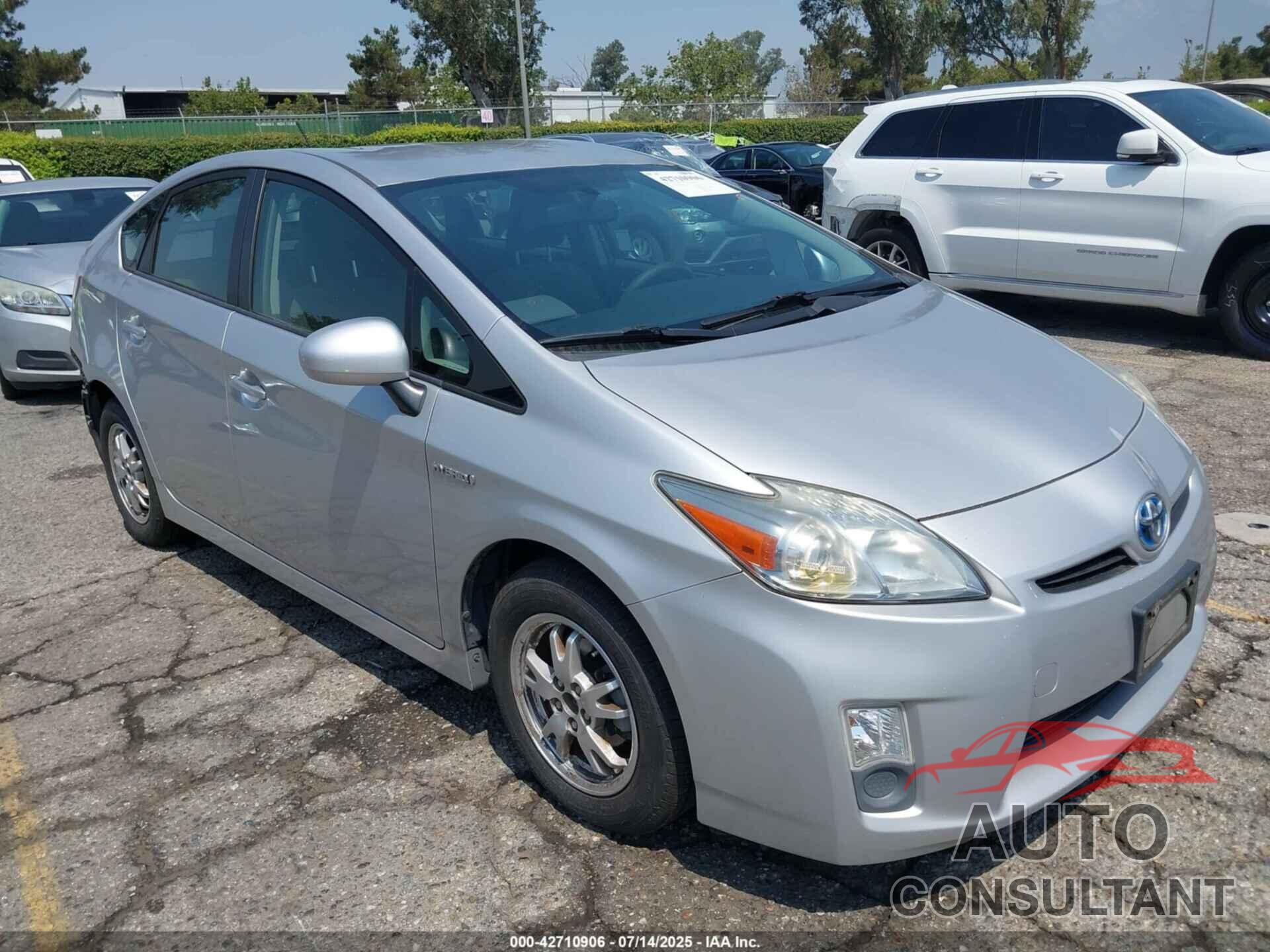 TOYOTA PRIUS 2011 - JTDKN3DU2B0286848