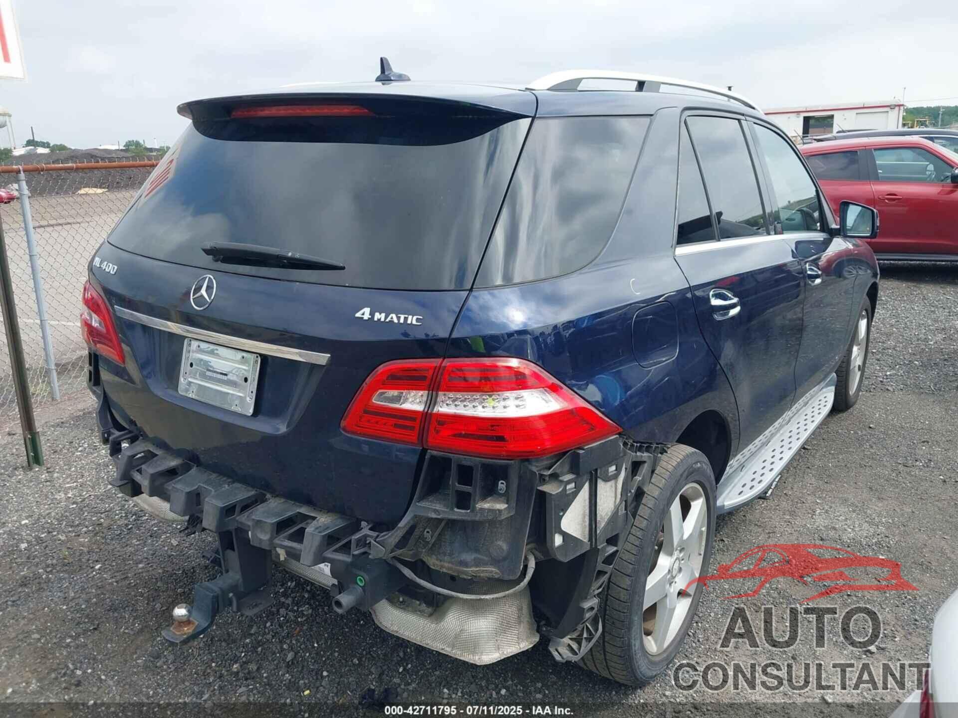 MERCEDES-BENZ ML 400 2015 - 4JGDA5GB3FA460383