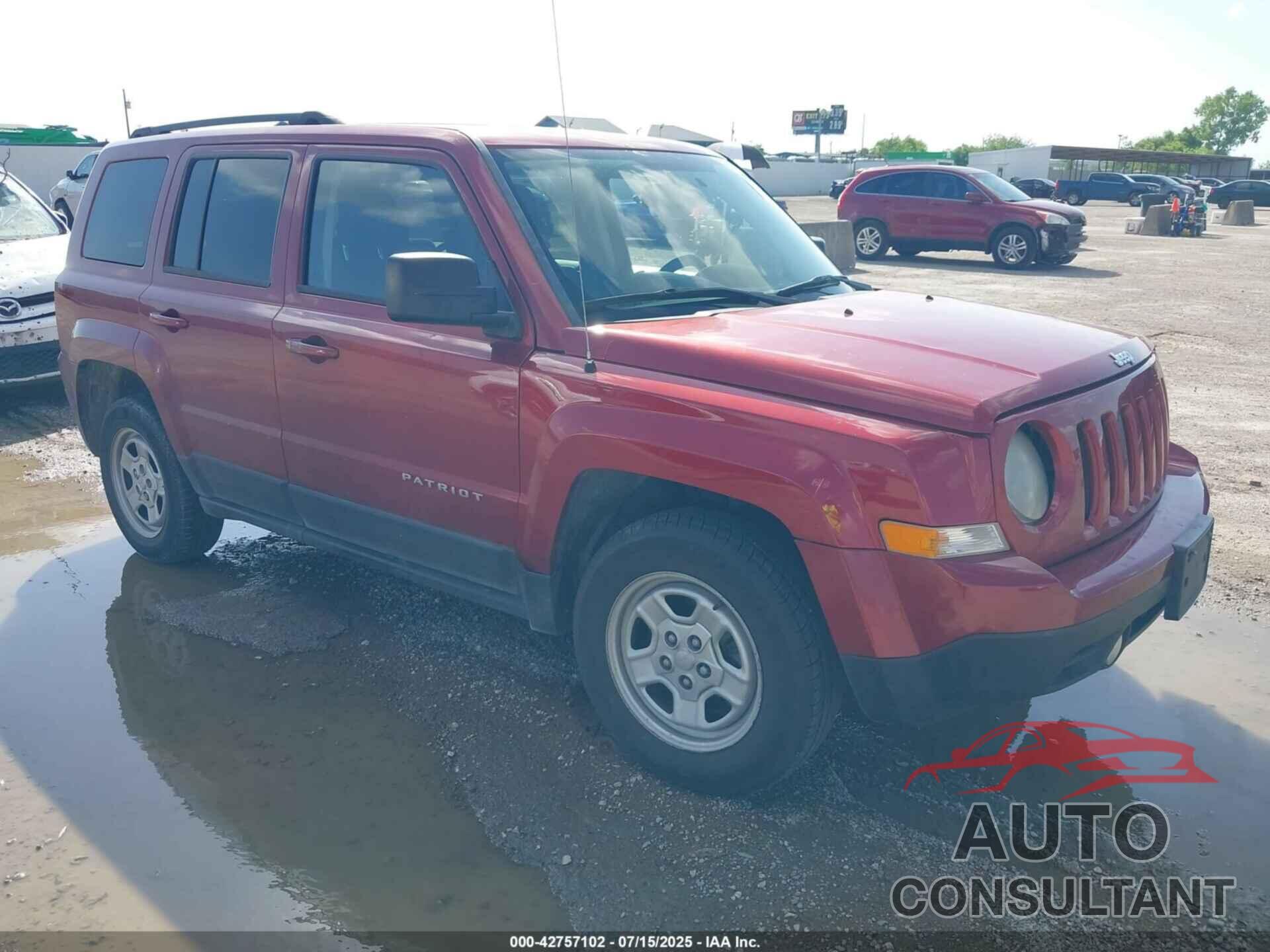 JEEP PATRIOT 2014 - 1C4NJPBB5ED905733