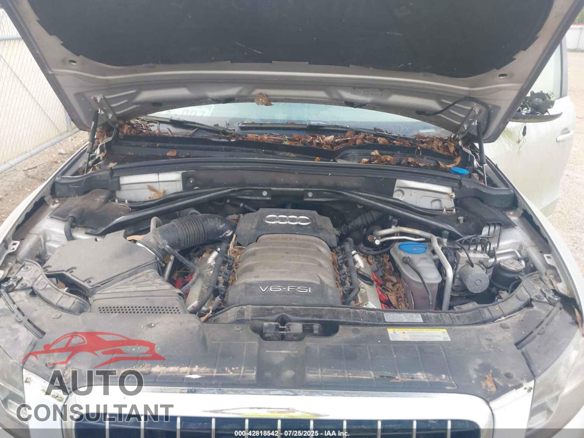 AUDI Q5 2012 - WA1DKAFP1CA005237