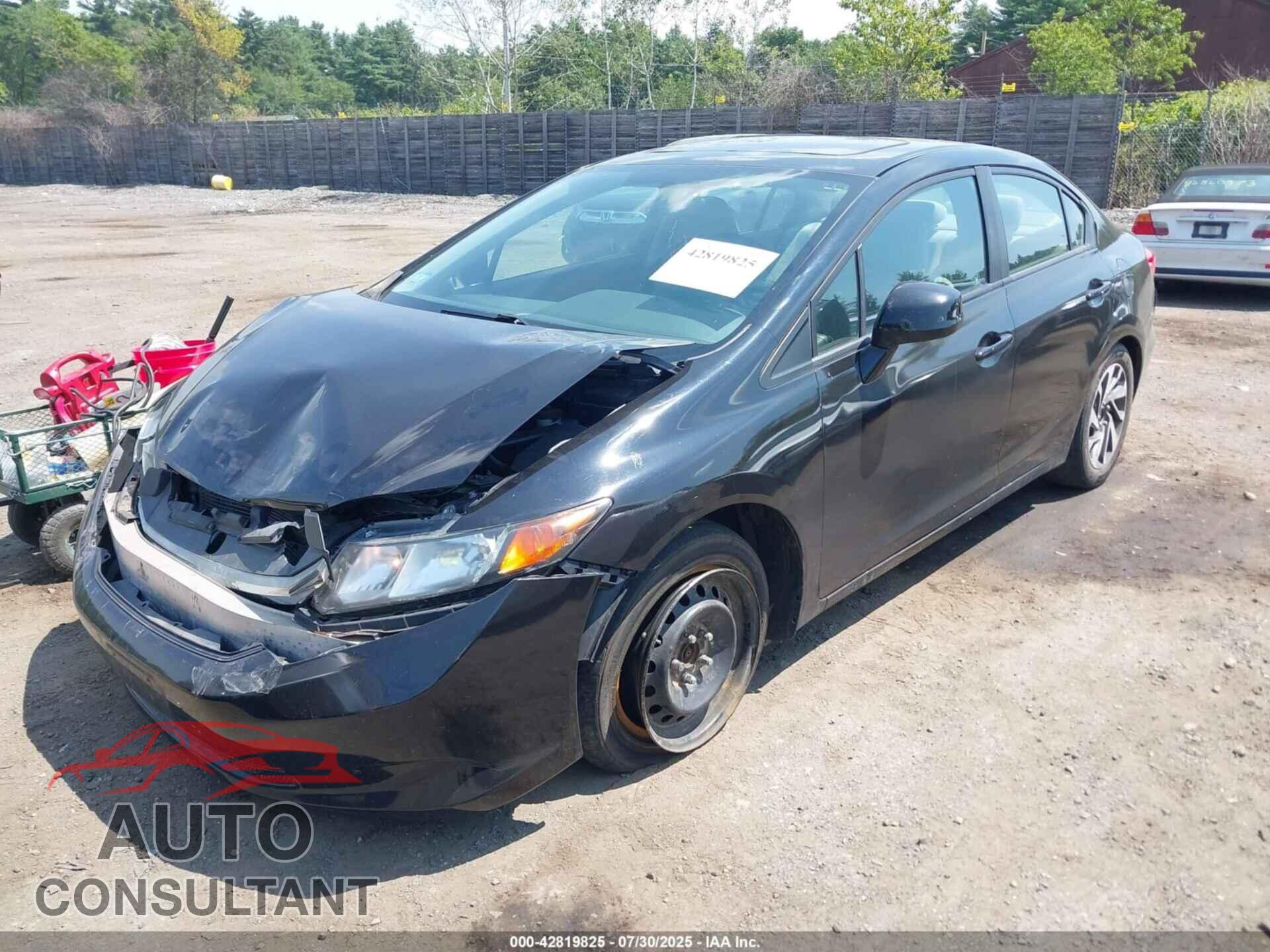 HONDA CIVIC 2012 - 2HGFB2F8XCH568447