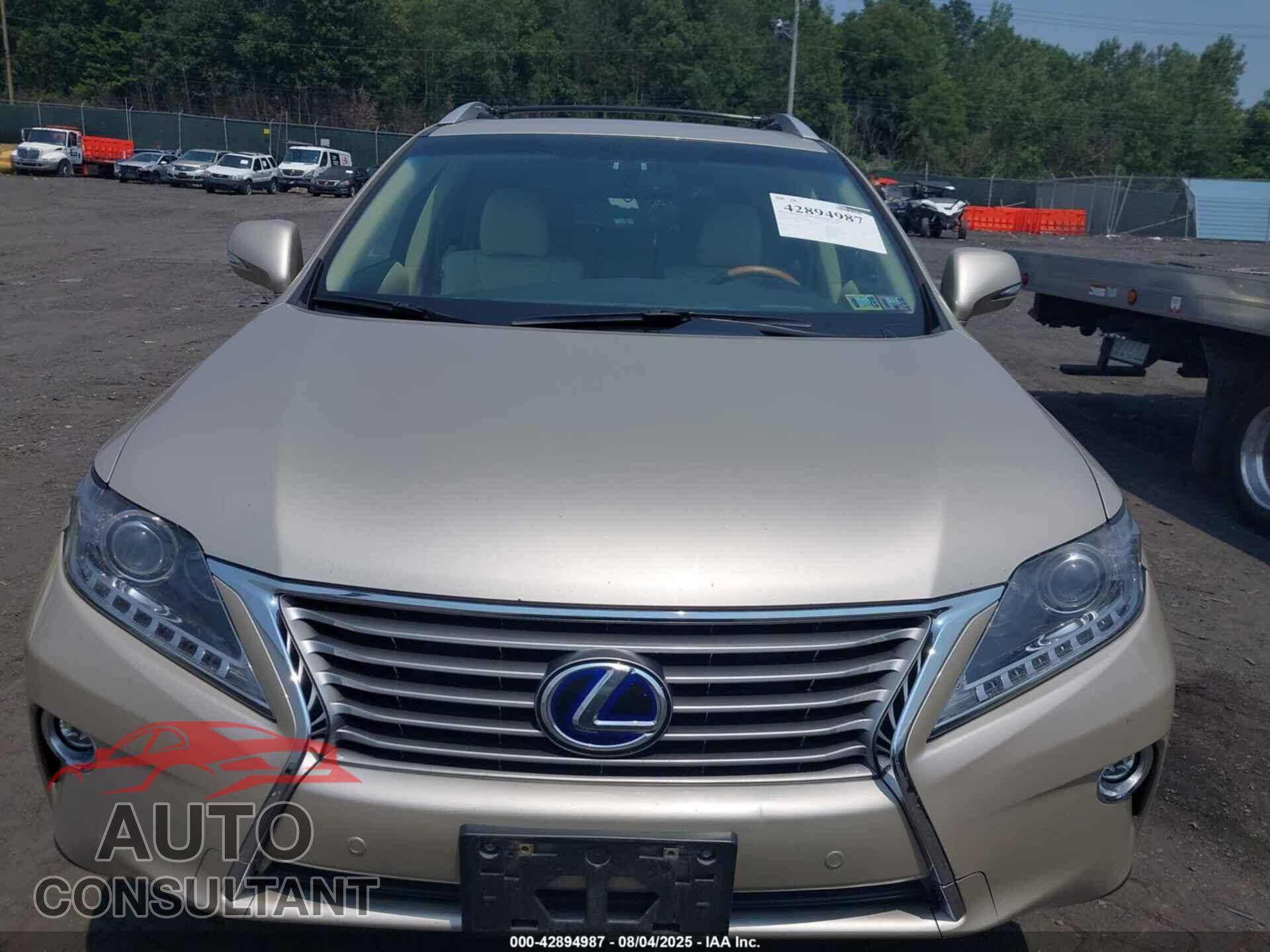 LEXUS RX 450H 2015 - 2T2BC1BA3FC005490