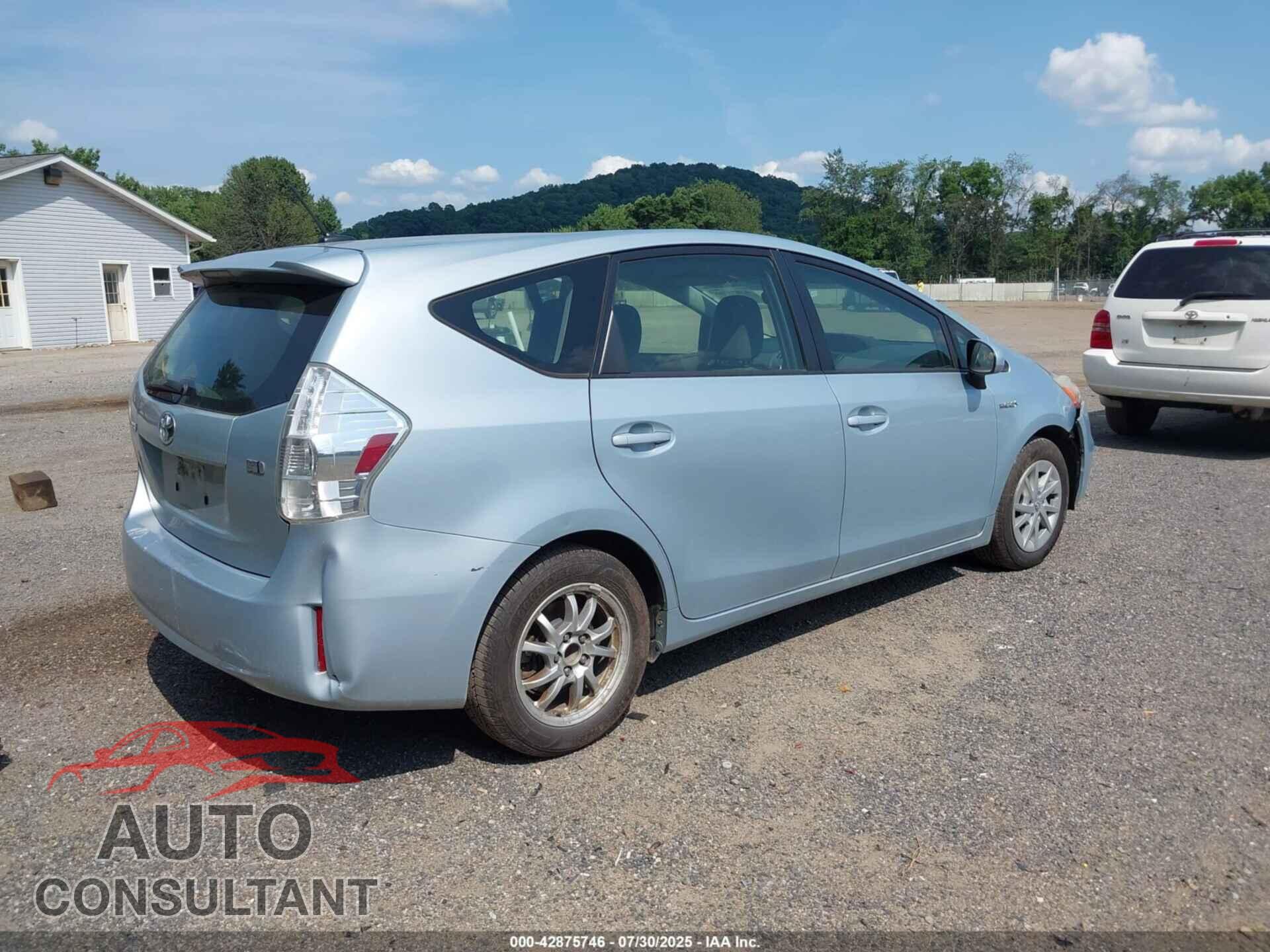TOYOTA PRIUS V 2012 - JTDZN3EU3C3037634