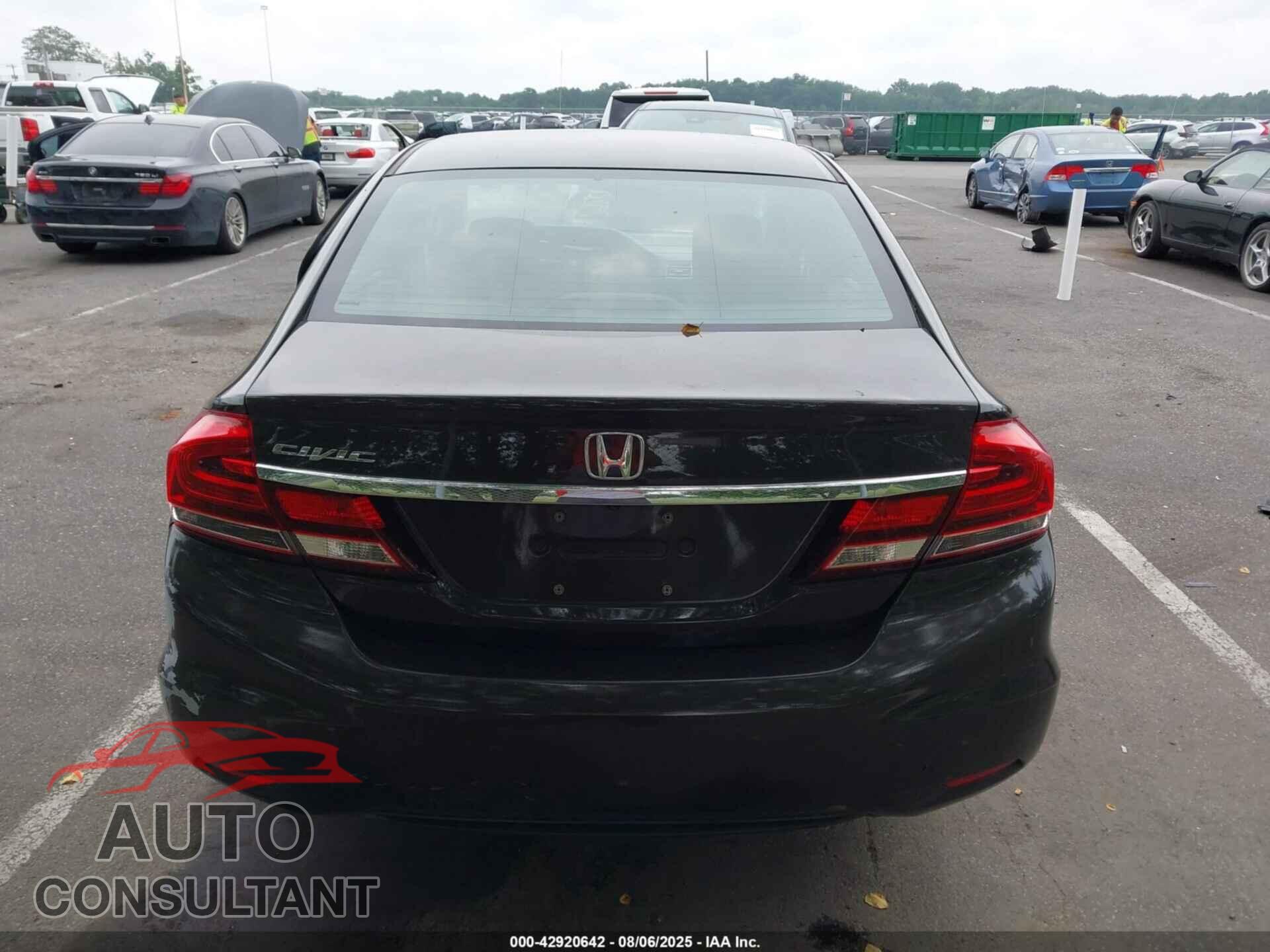 HONDA CIVIC 2014 - 2HGFB2F54EH502677