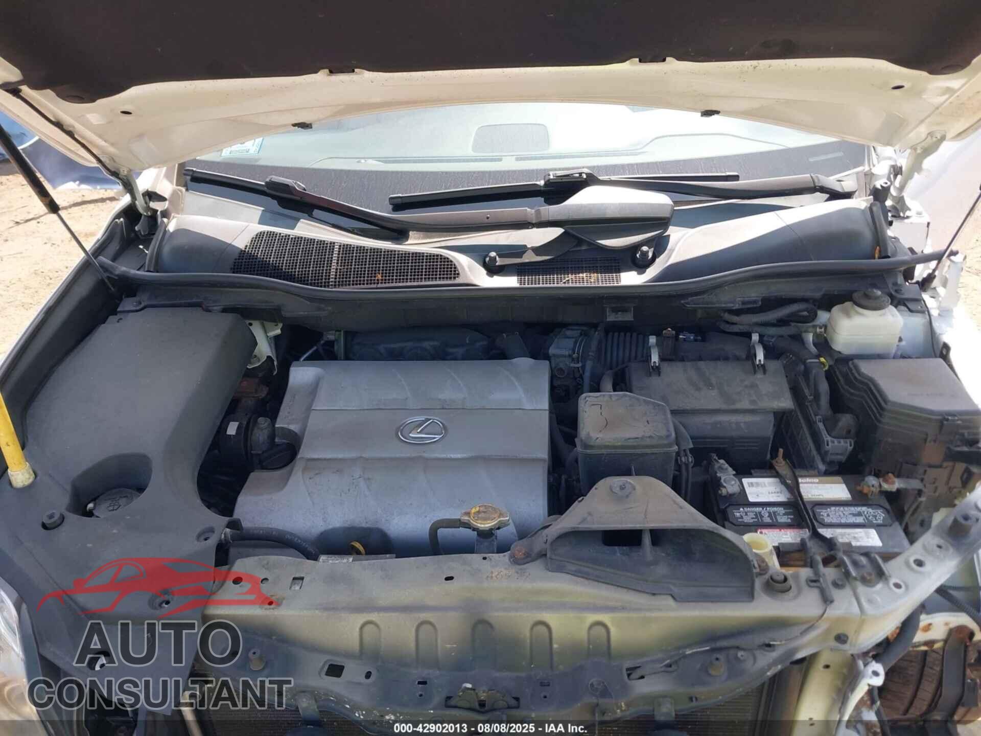 LEXUS RX 350 2011 - 2T2BK1BA5BC097859
