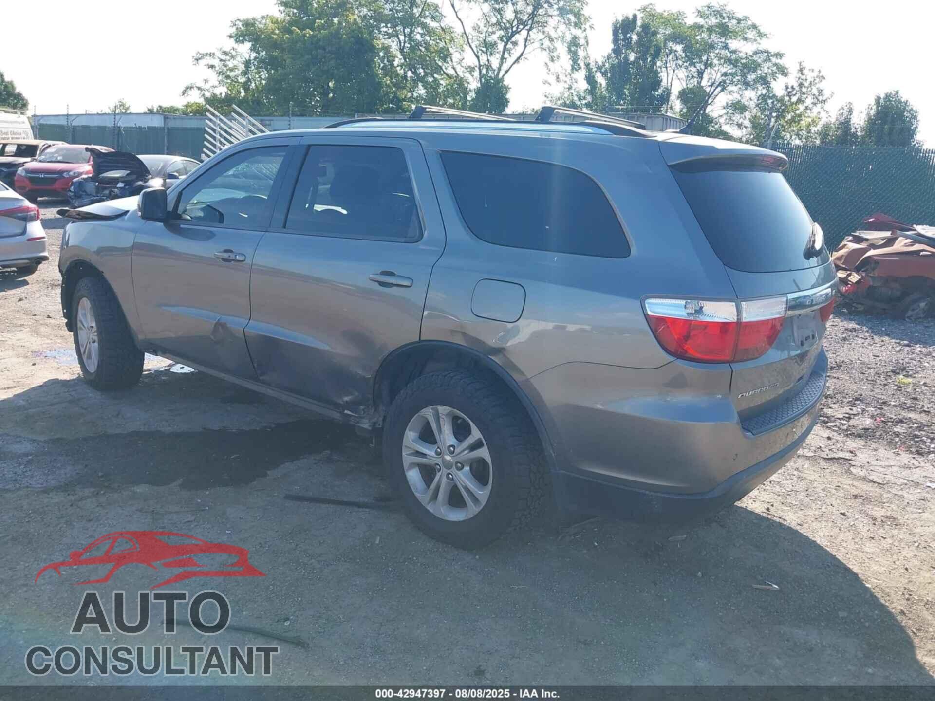 DODGE DURANGO 2011 - 1D4RD4GGXBC720352