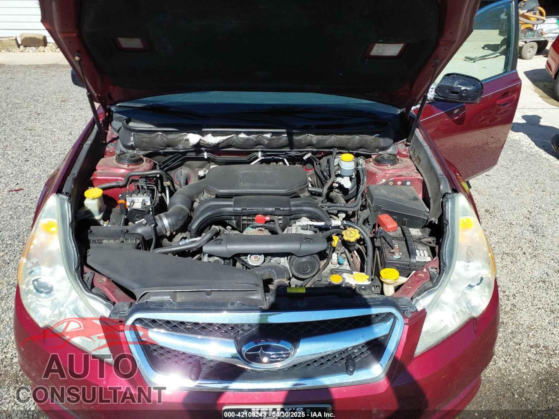 SUBARU LEGACY 2010 - 4S3BMBC68A3221256