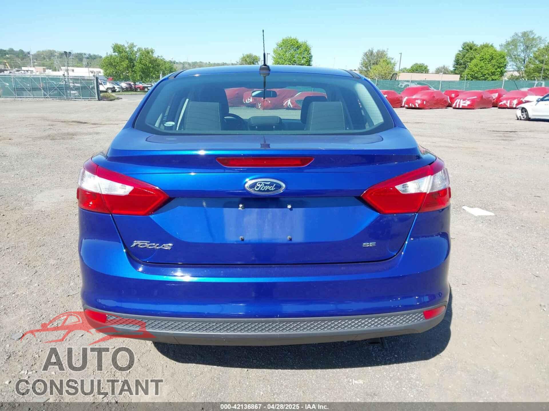 FORD FOCUS 2012 - 1FAHP3F24CL370286