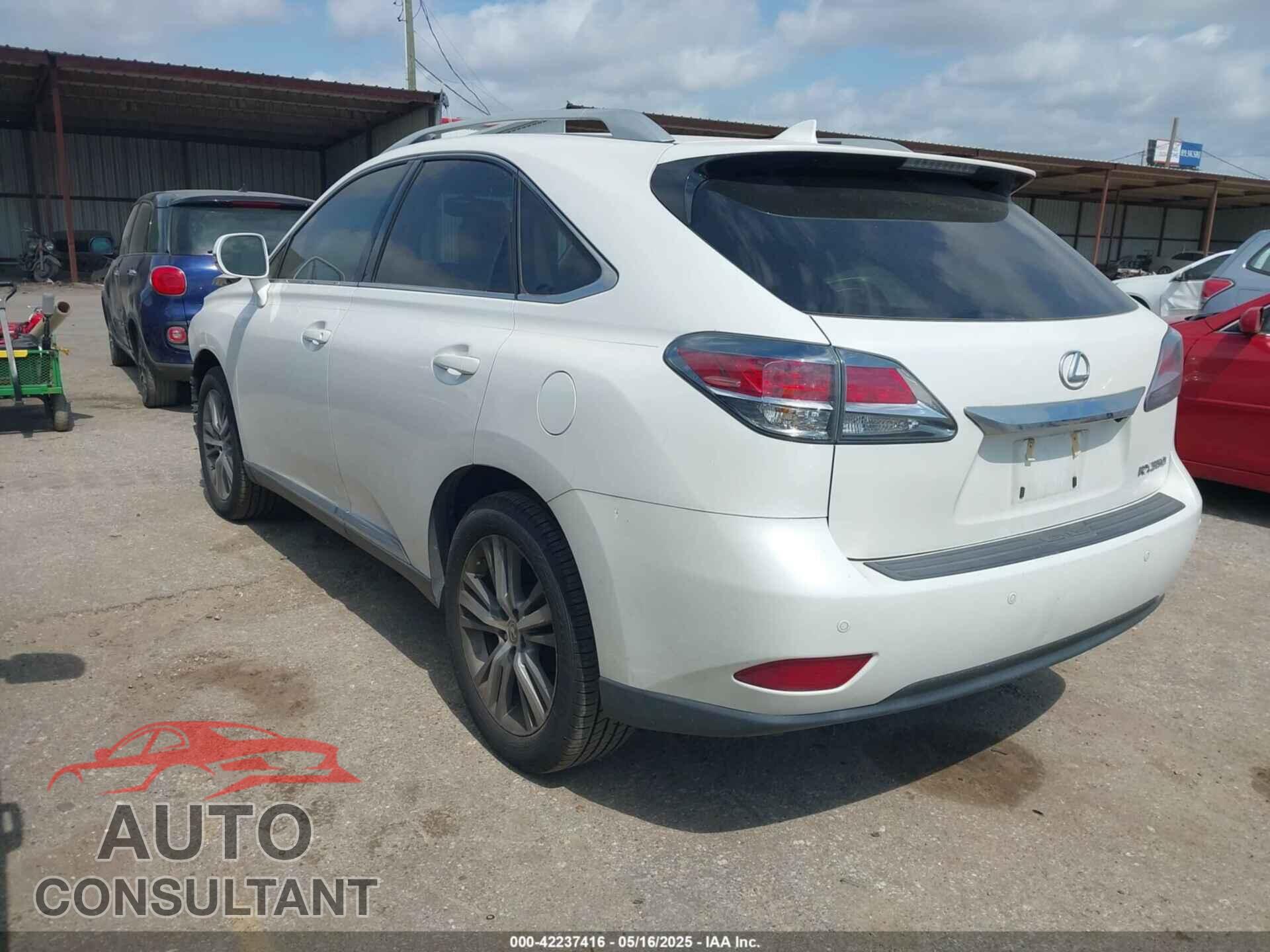 LEXUS RX 350 2015 - 2T2ZK1BA3FC203875