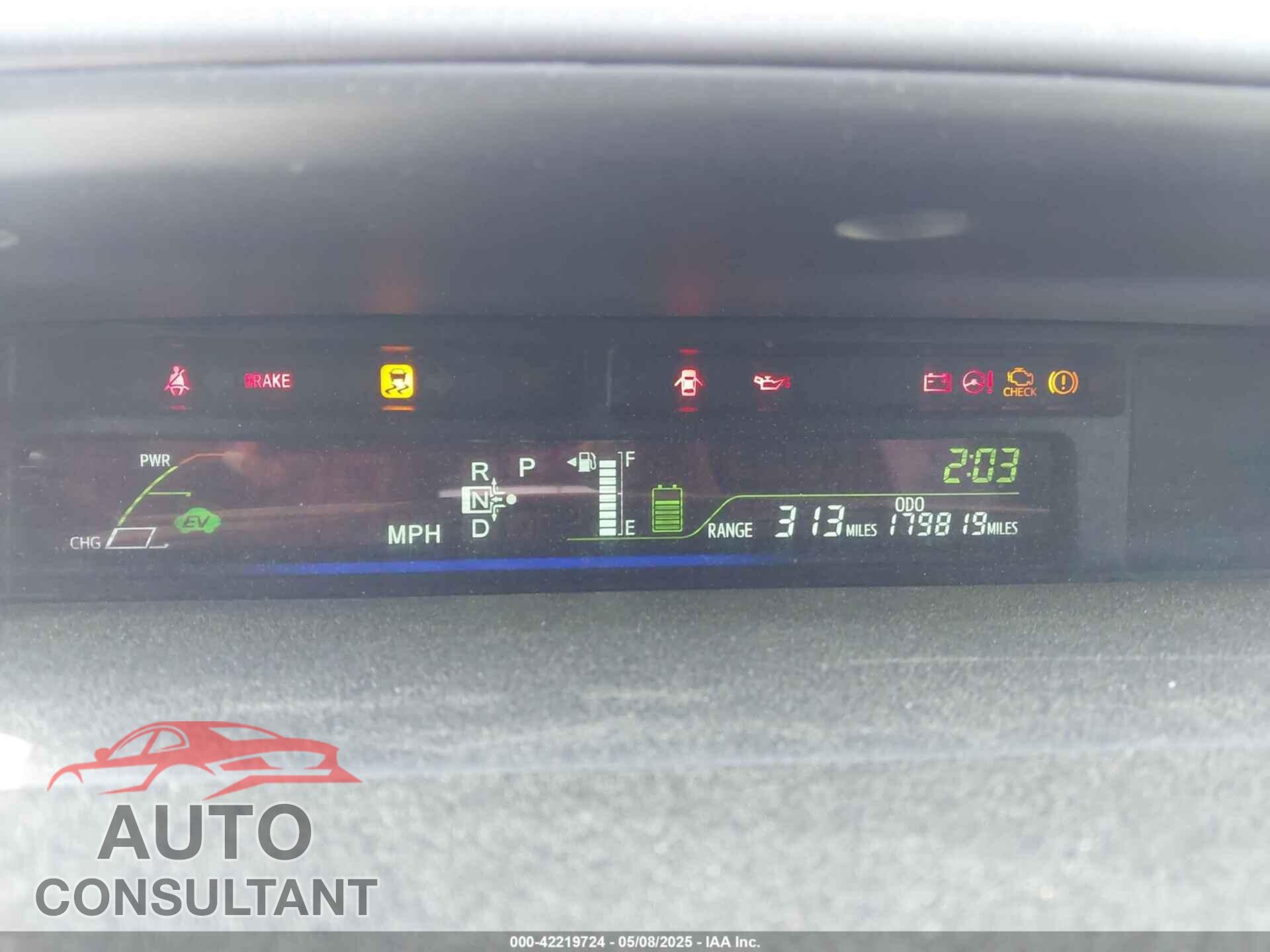 TOYOTA PRIUS V 2014 - JTDZN3EU9EJ005947