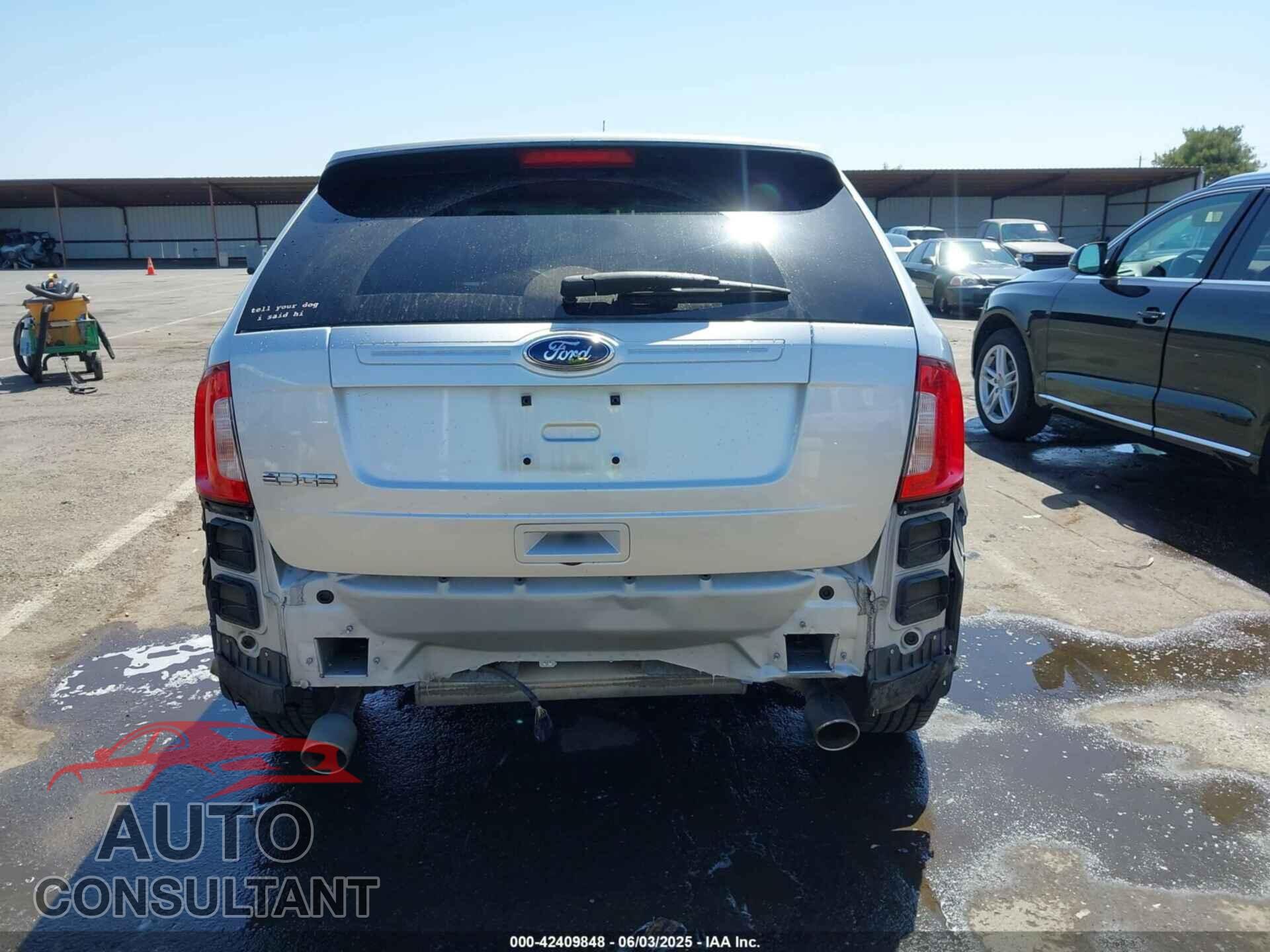 FORD EDGE 2013 - 2FMDK3GC2DBC87838