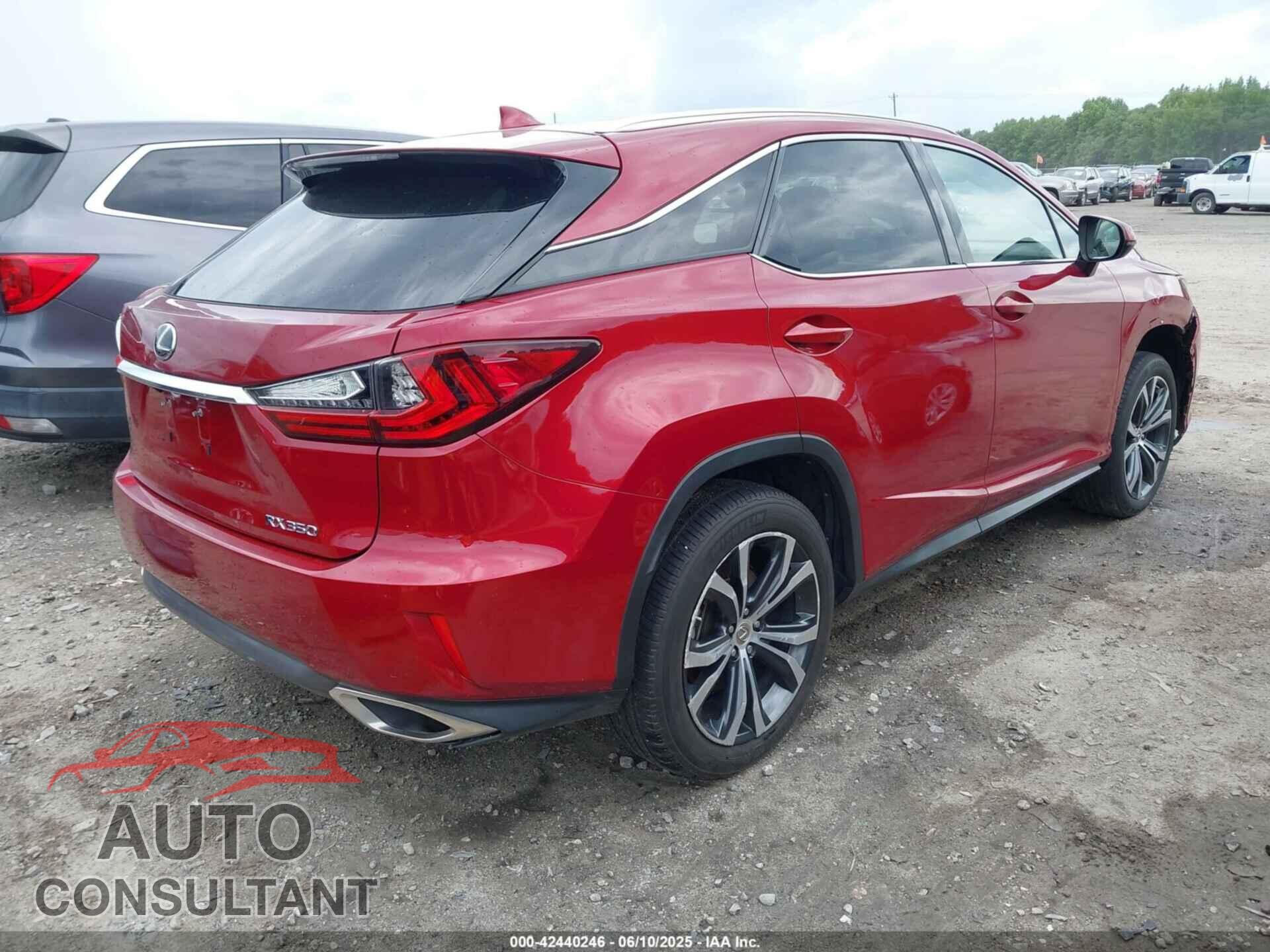LEXUS RX 350 2017 - 2T2ZZMCAXHC037045