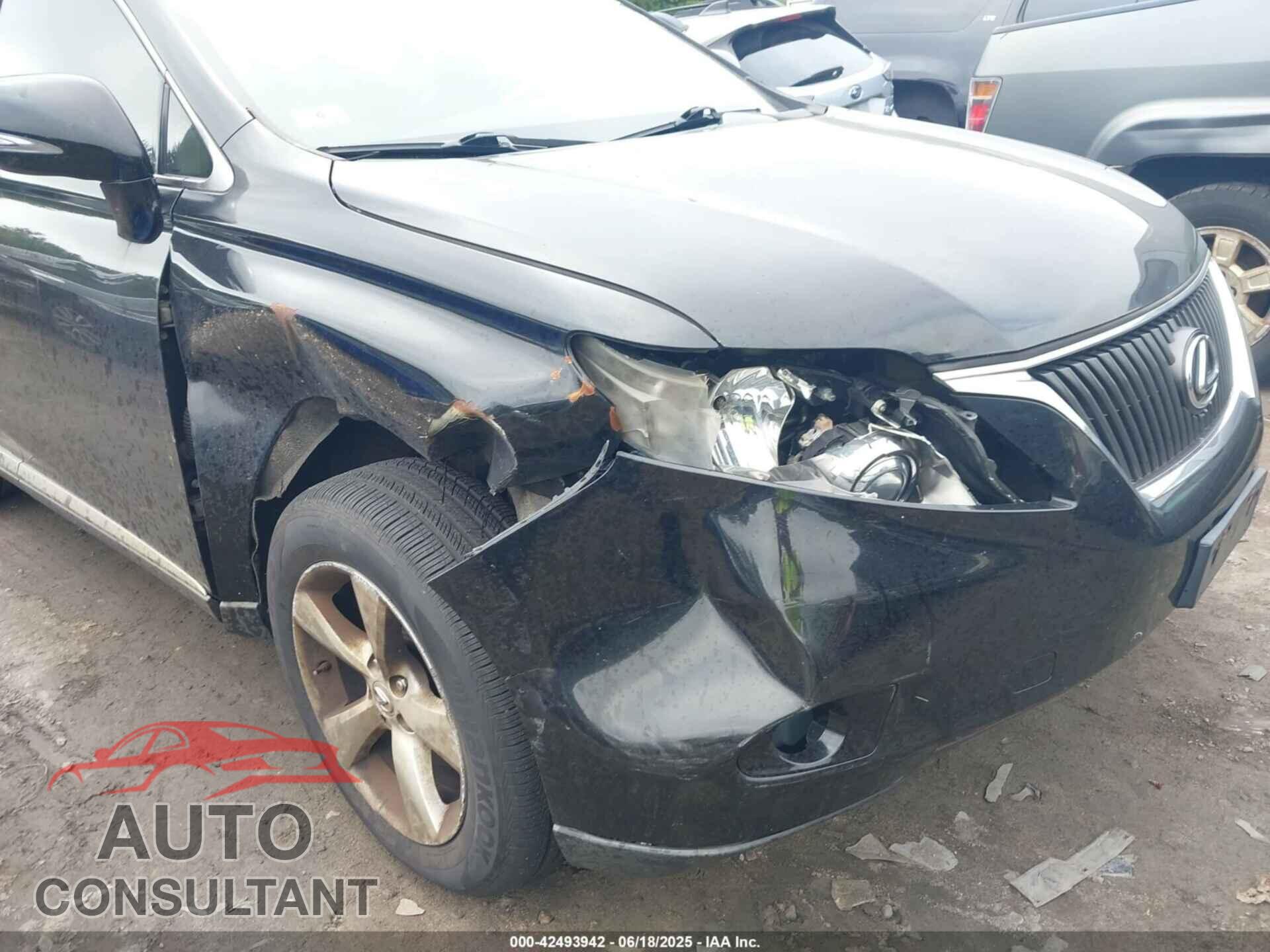 LEXUS RX 350 2011 - 2T2BK1BA6BC094873