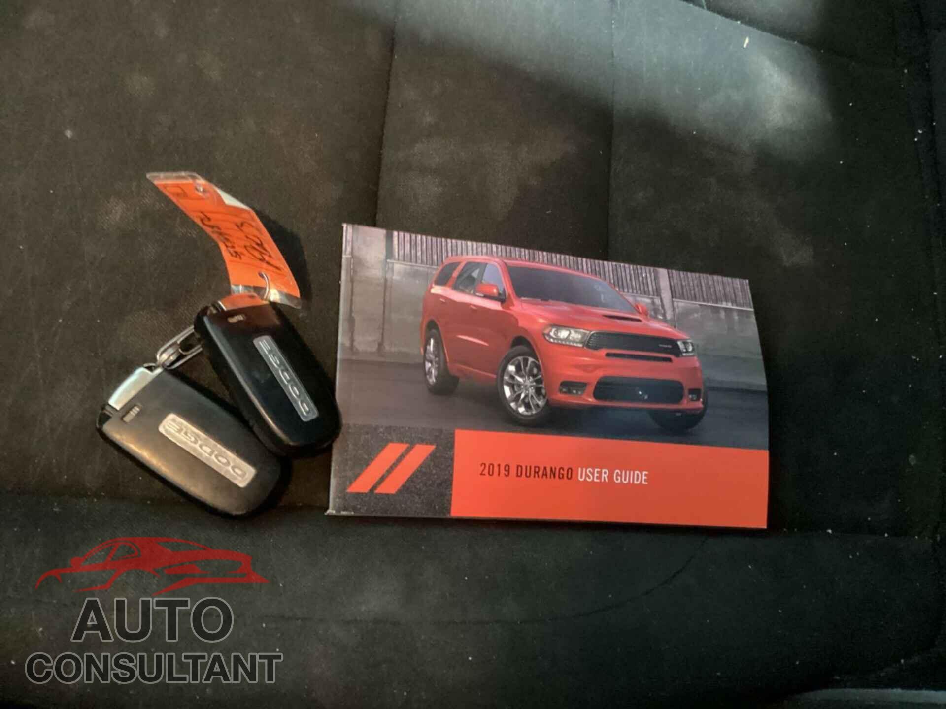DODGE DURANGO 2019 - 1C4RDHDG1KC753510