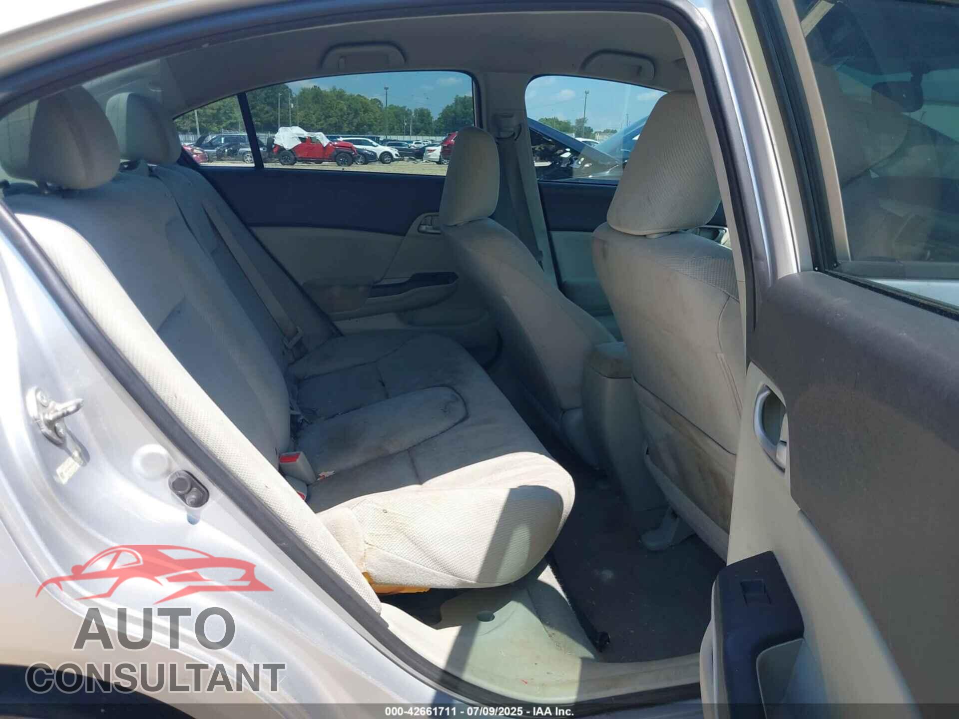 HONDA CIVIC 2012 - 19XFB2F58CE019572