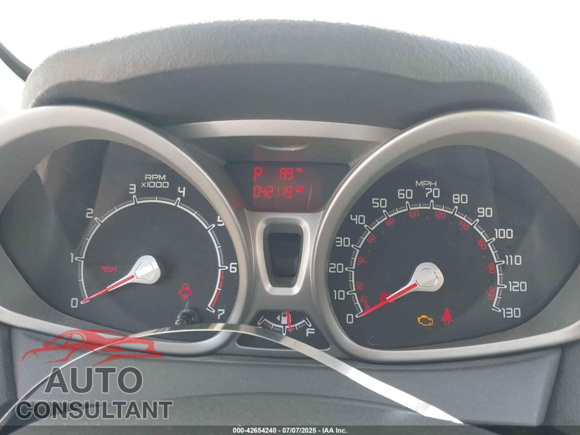 FORD FIESTA 2011 - 3FADP4EJ1BM135631
