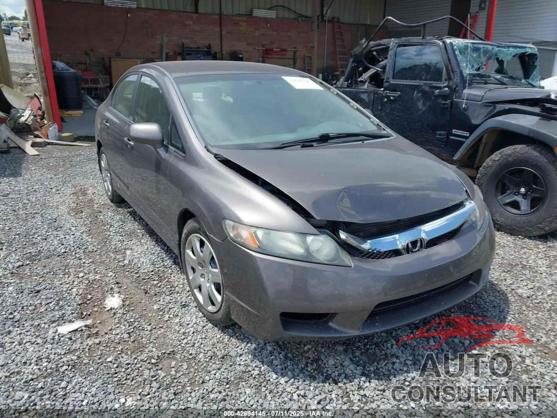 HONDA CIVIC 2010 - 19XFA1E58AE006798