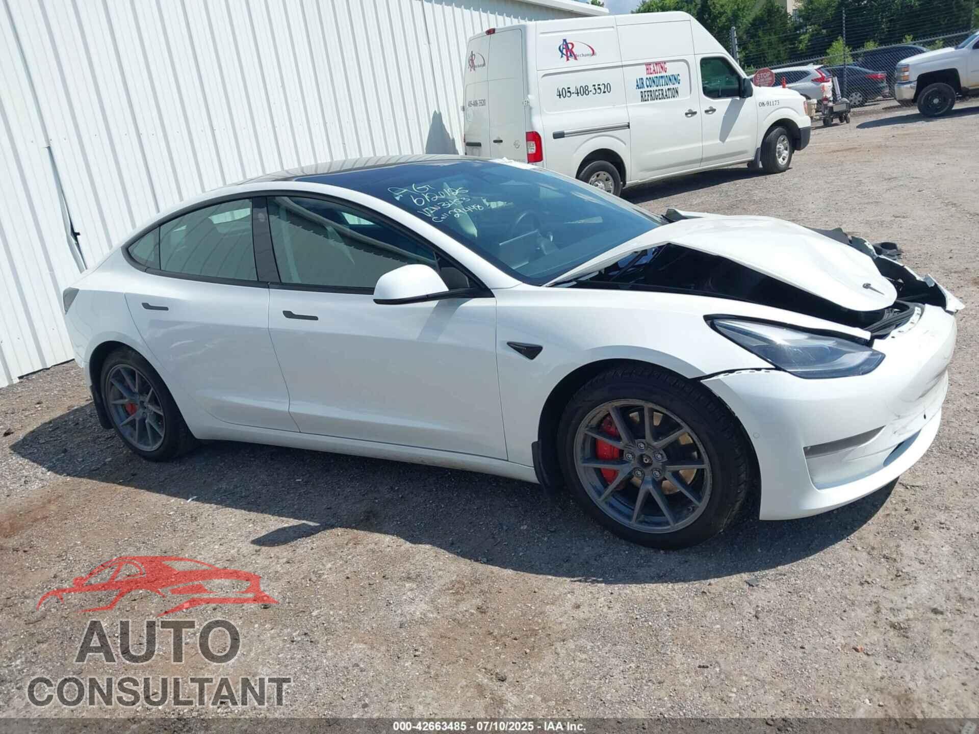 TESLA MODEL 3 2022 - 5YJ3E1EB7NF183453