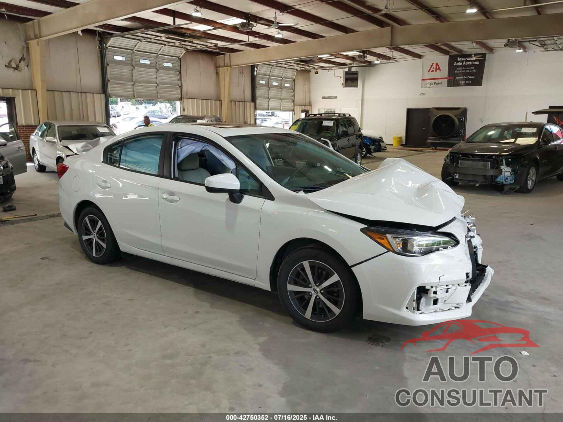 SUBARU IMPREZA 2021 - 4S3GKAD62M3600780