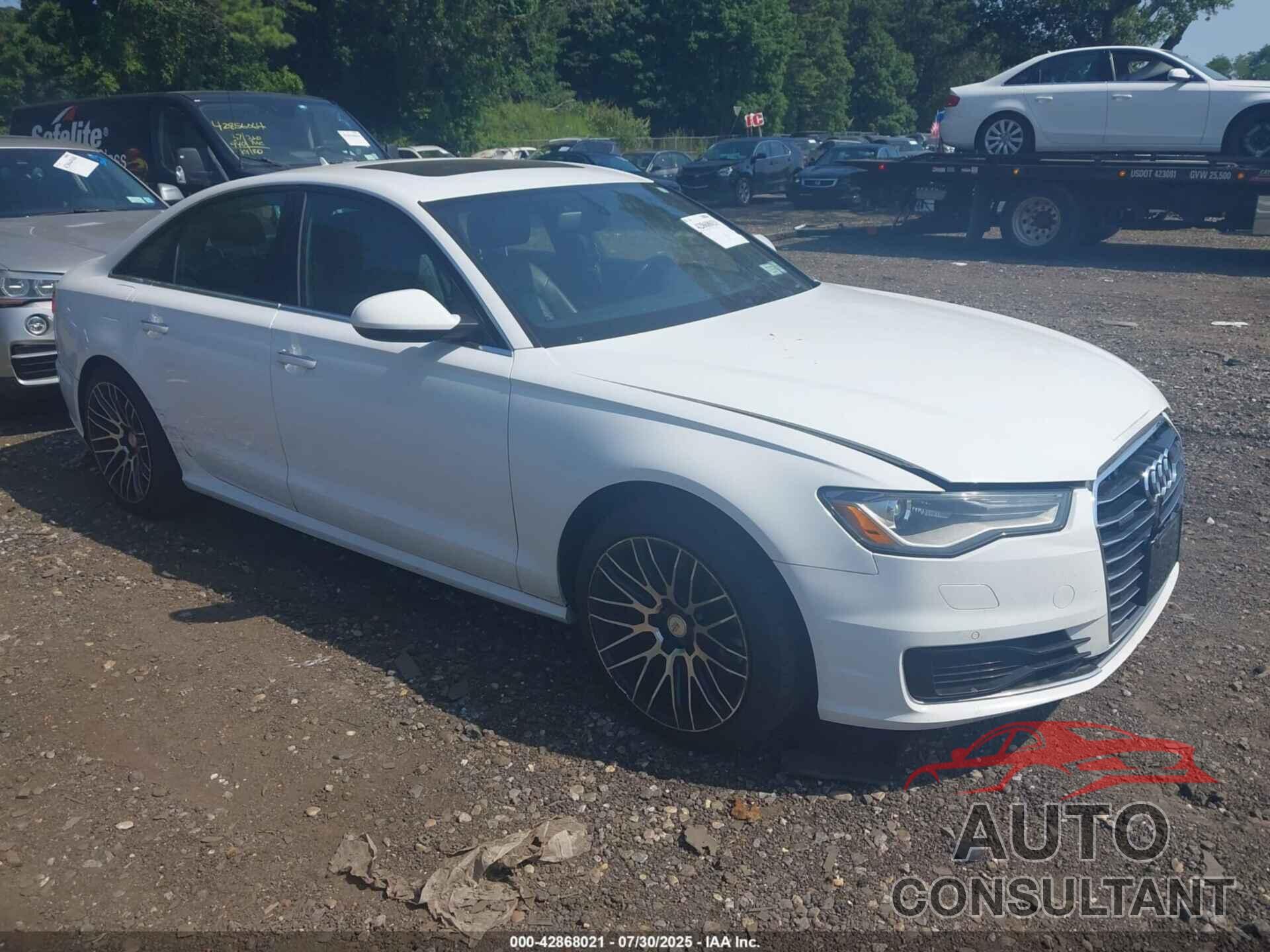 AUDI A6 2016 - WAUGFAFC1GN012947