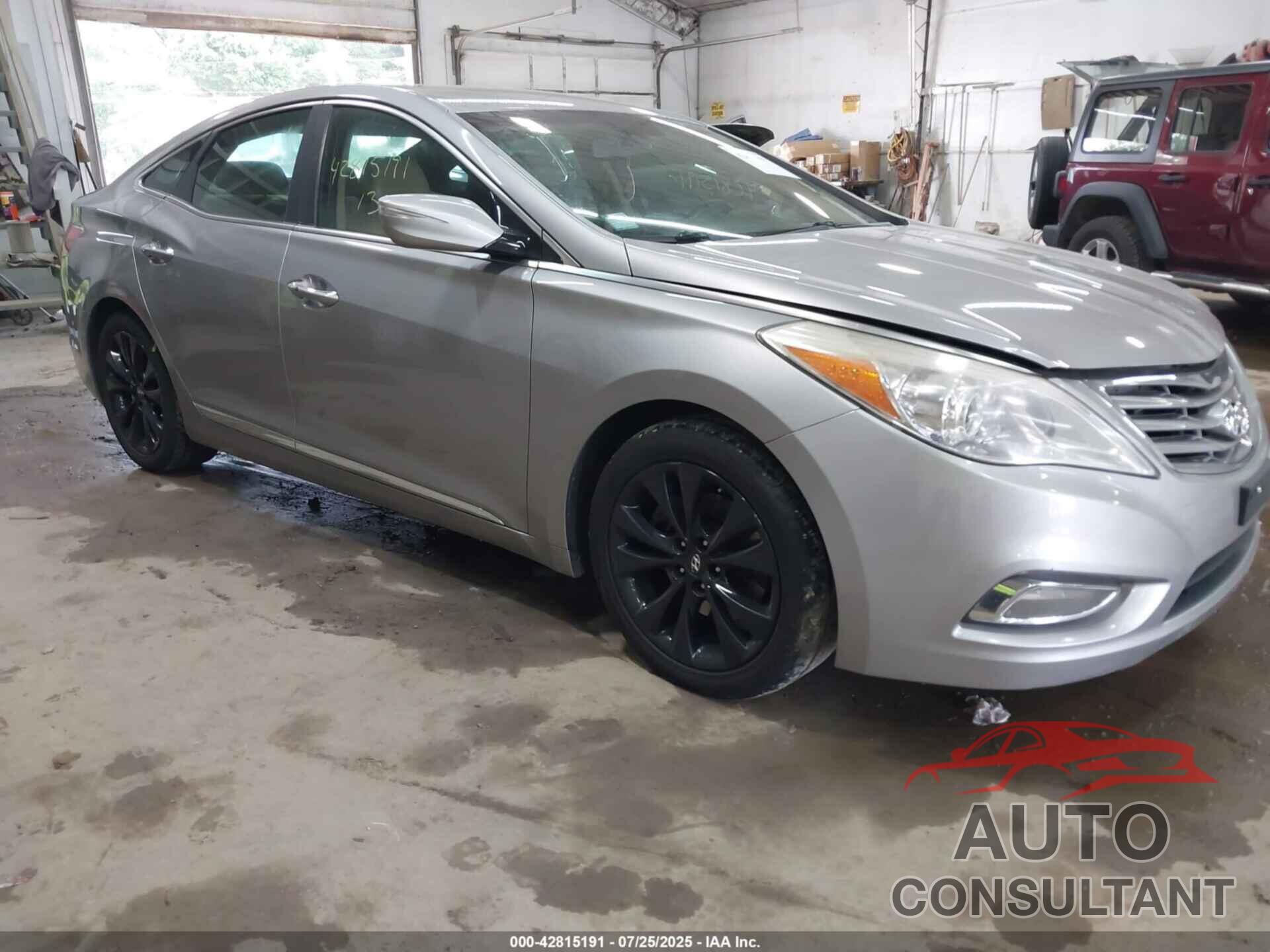 HYUNDAI AZERA 2013 - KMHFG4JG3DA220088