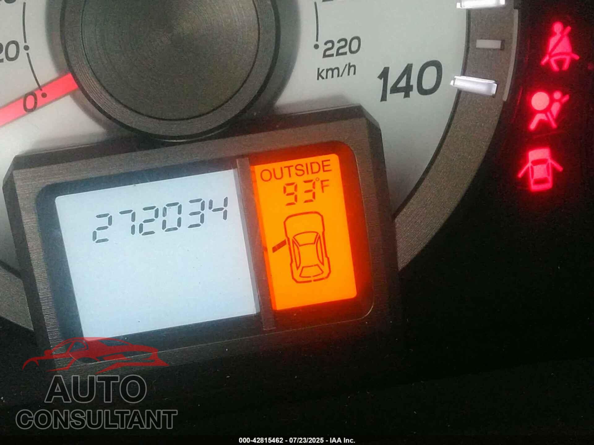 HONDA PILOT 2012 - 5FNYF3H45CB007039