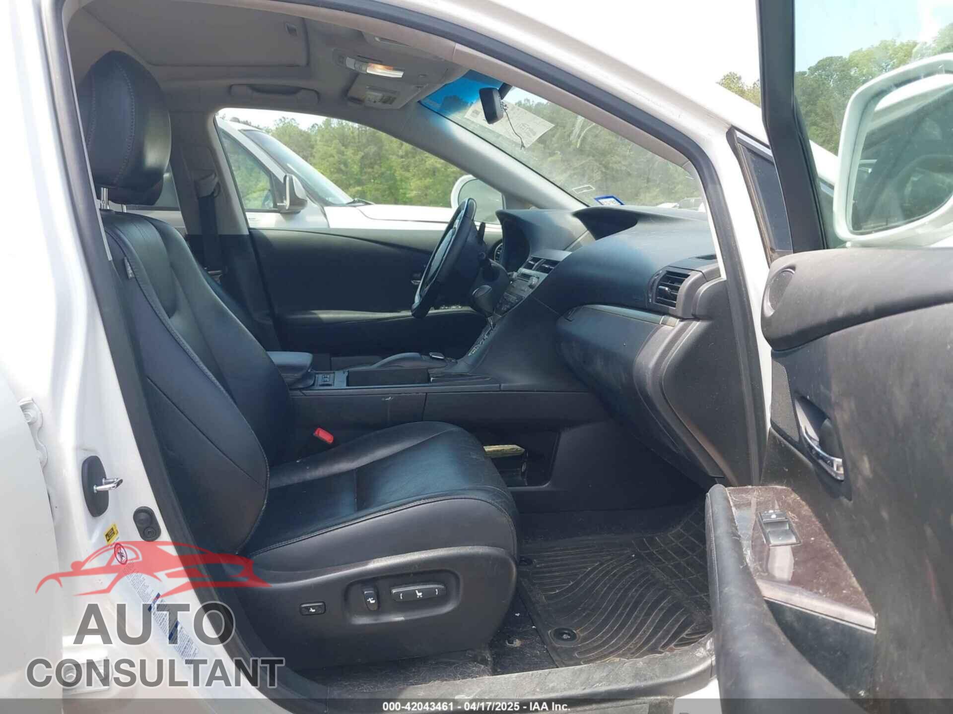 LEXUS RX 350 2014 - 2T2BK1BA9EC251218
