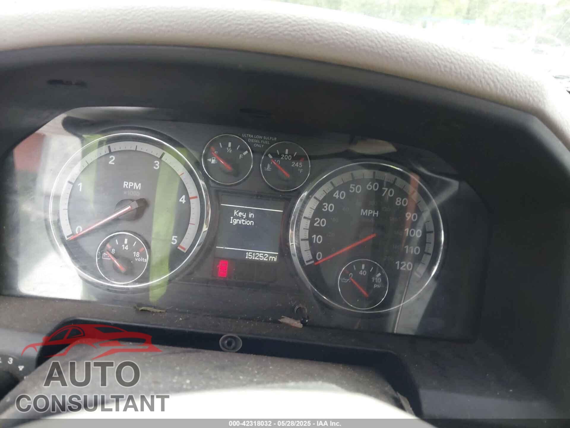 DODGE RAM 2500 2010 - 3D7UT2CL3AG117181