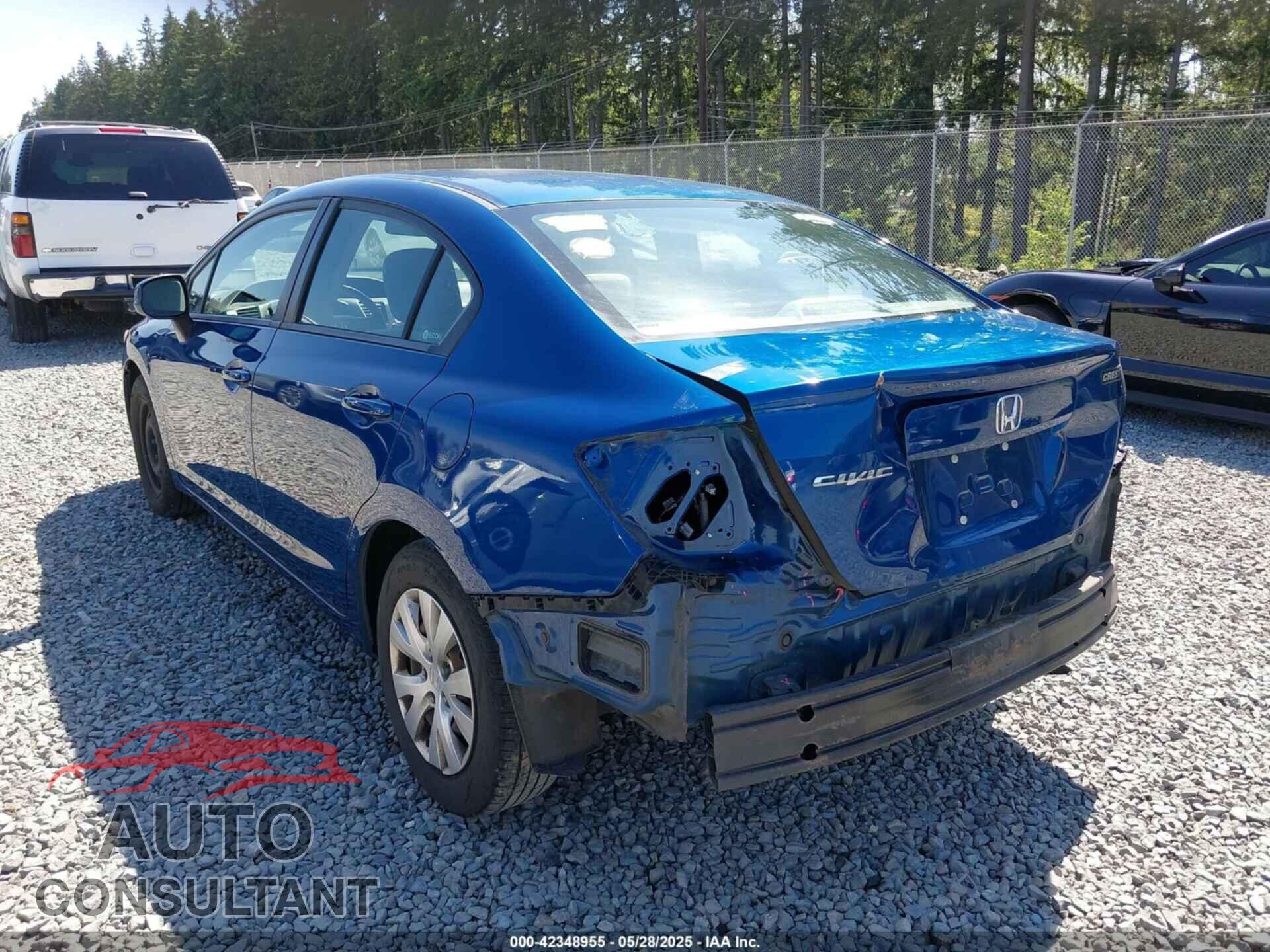 HONDA CIVIC 2012 - 19XFB2F58CE034315