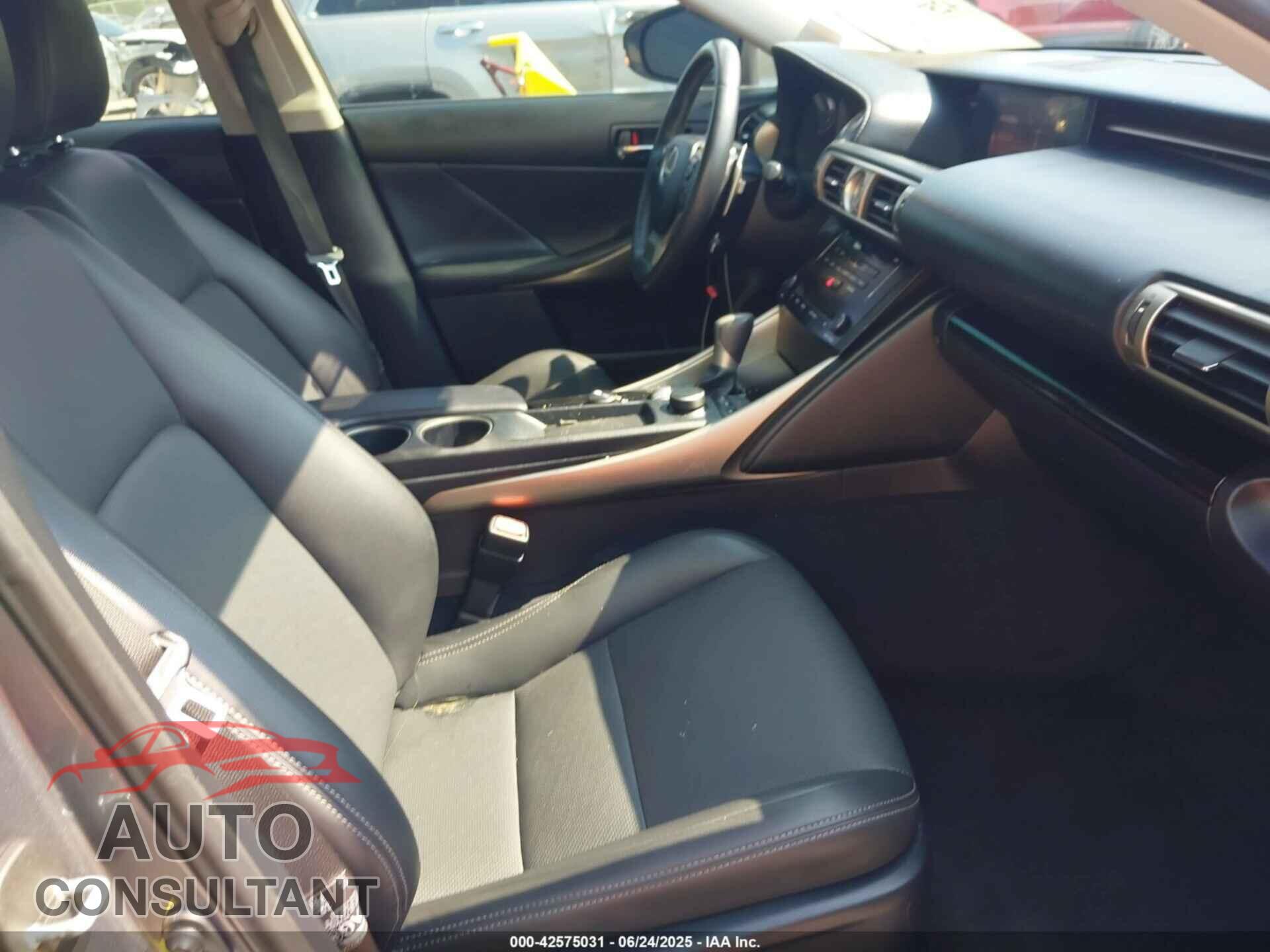 LEXUS IS 250 2014 - JTHBF1D24E5019281