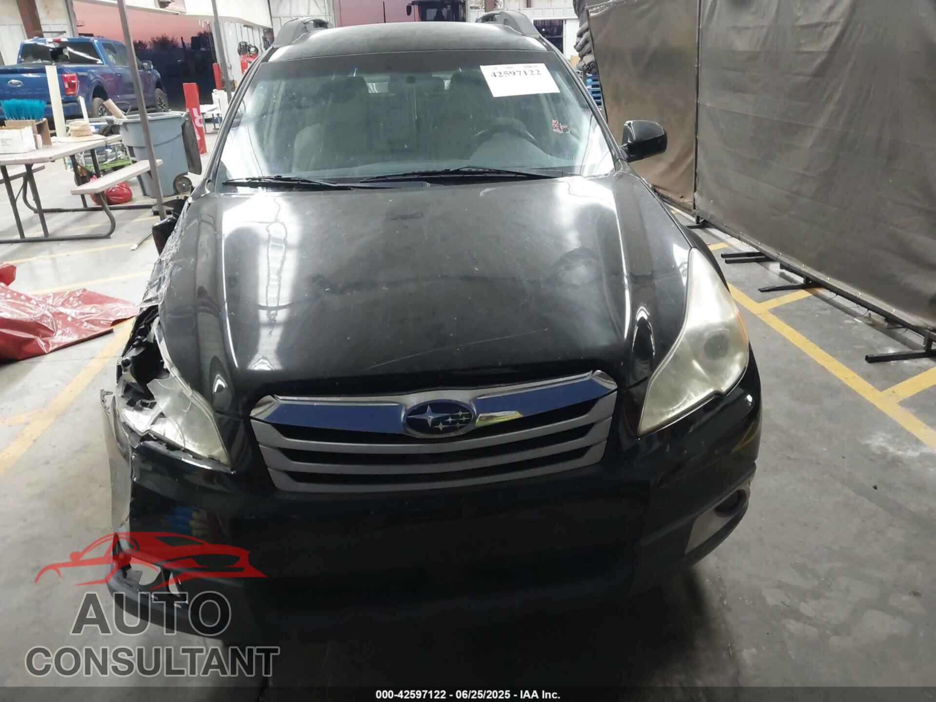 SUBARU OUTBACK 2011 - 4S4BRDAC2B2401471