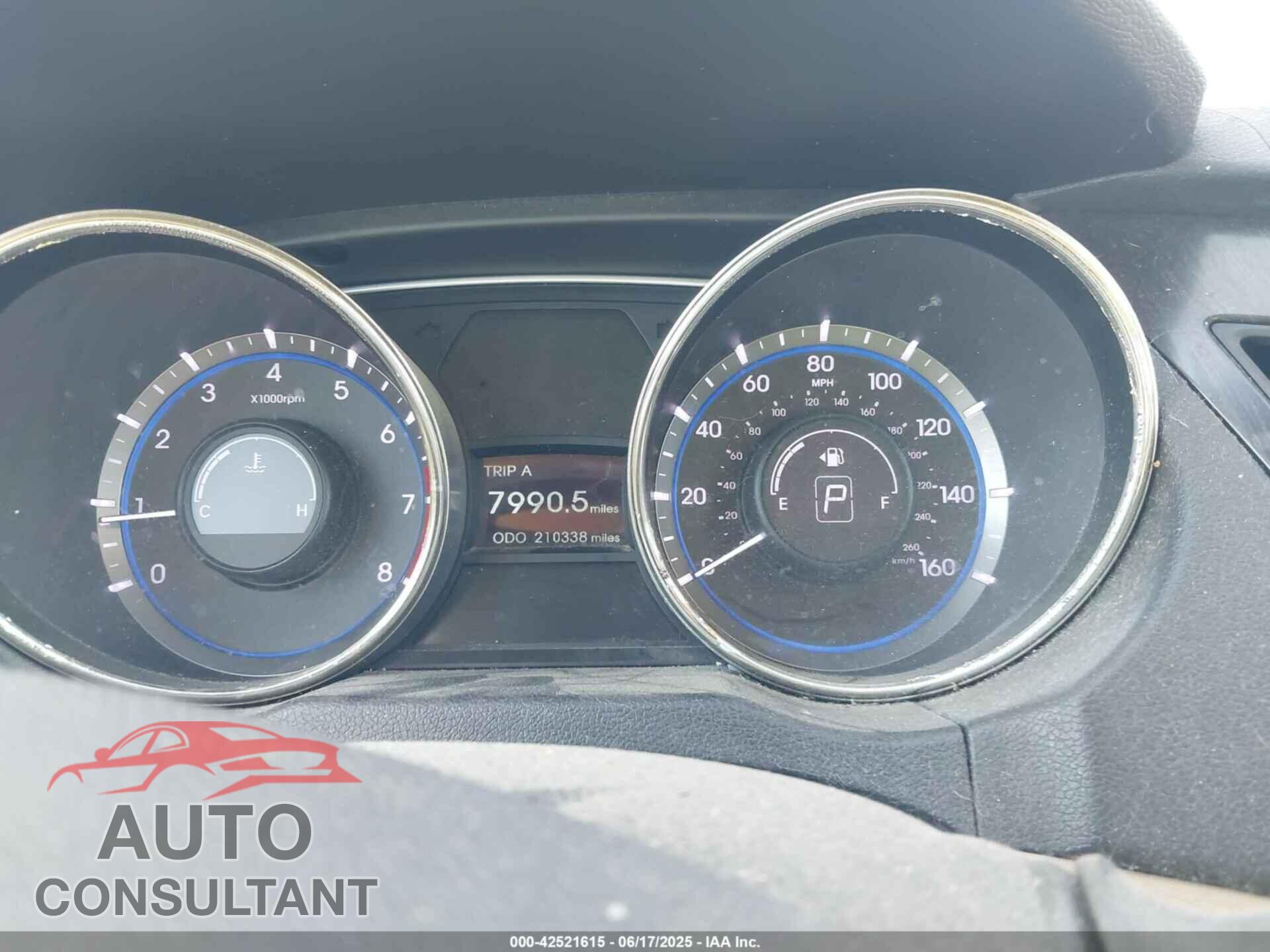 HYUNDAI SONATA 2012 - 5NPEC4AB6CH386919