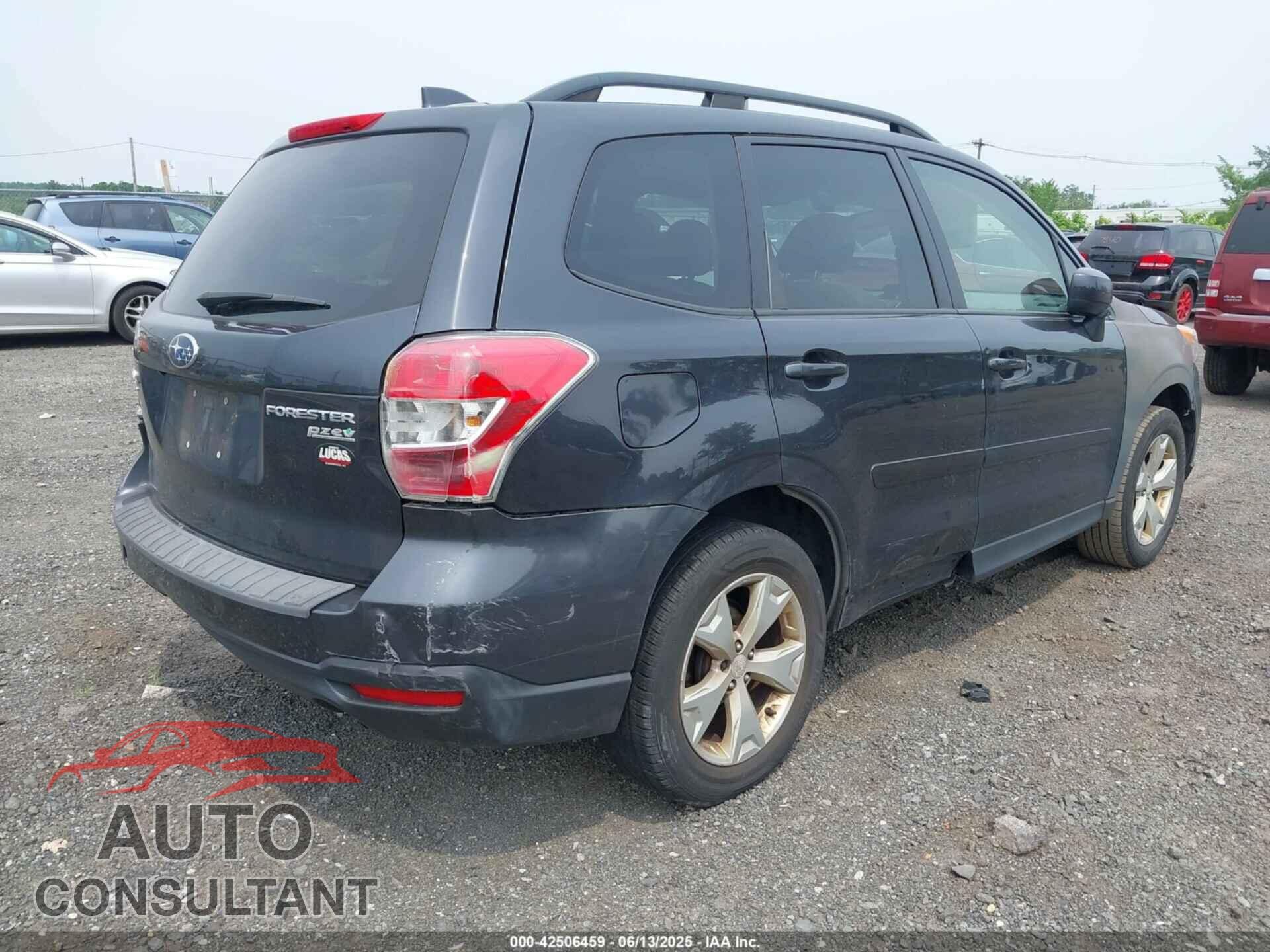 SUBARU FORESTER 2016 - JF2SJAFC8GH539752