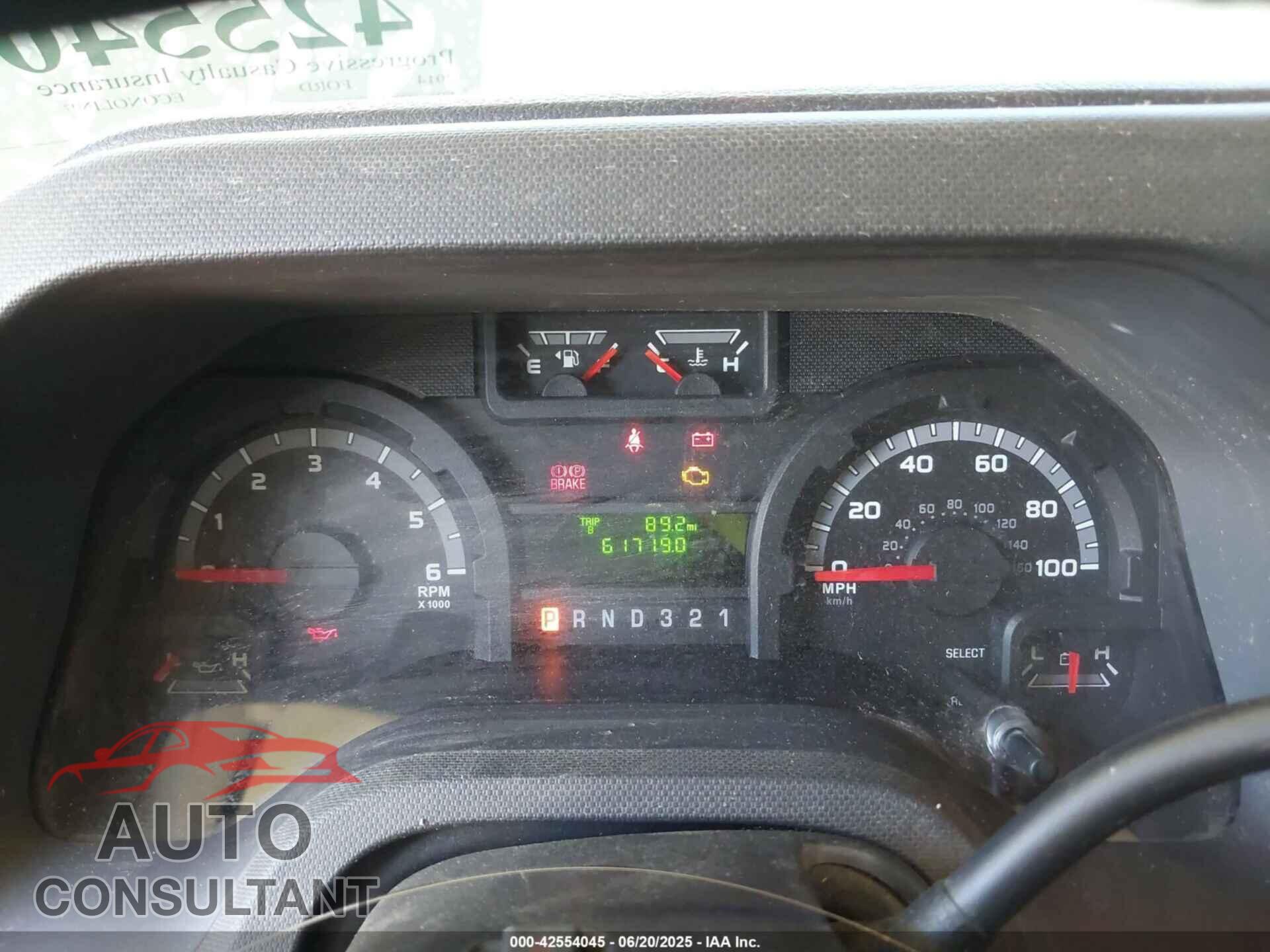 FORD E-450 CUTAWAY 2014 - 1FDXE4FS2EDB08194