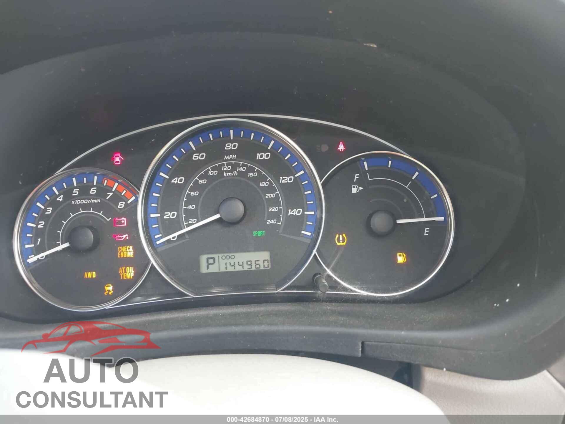 SUBARU FORESTER 2012 - JF2SHADCXCH458311