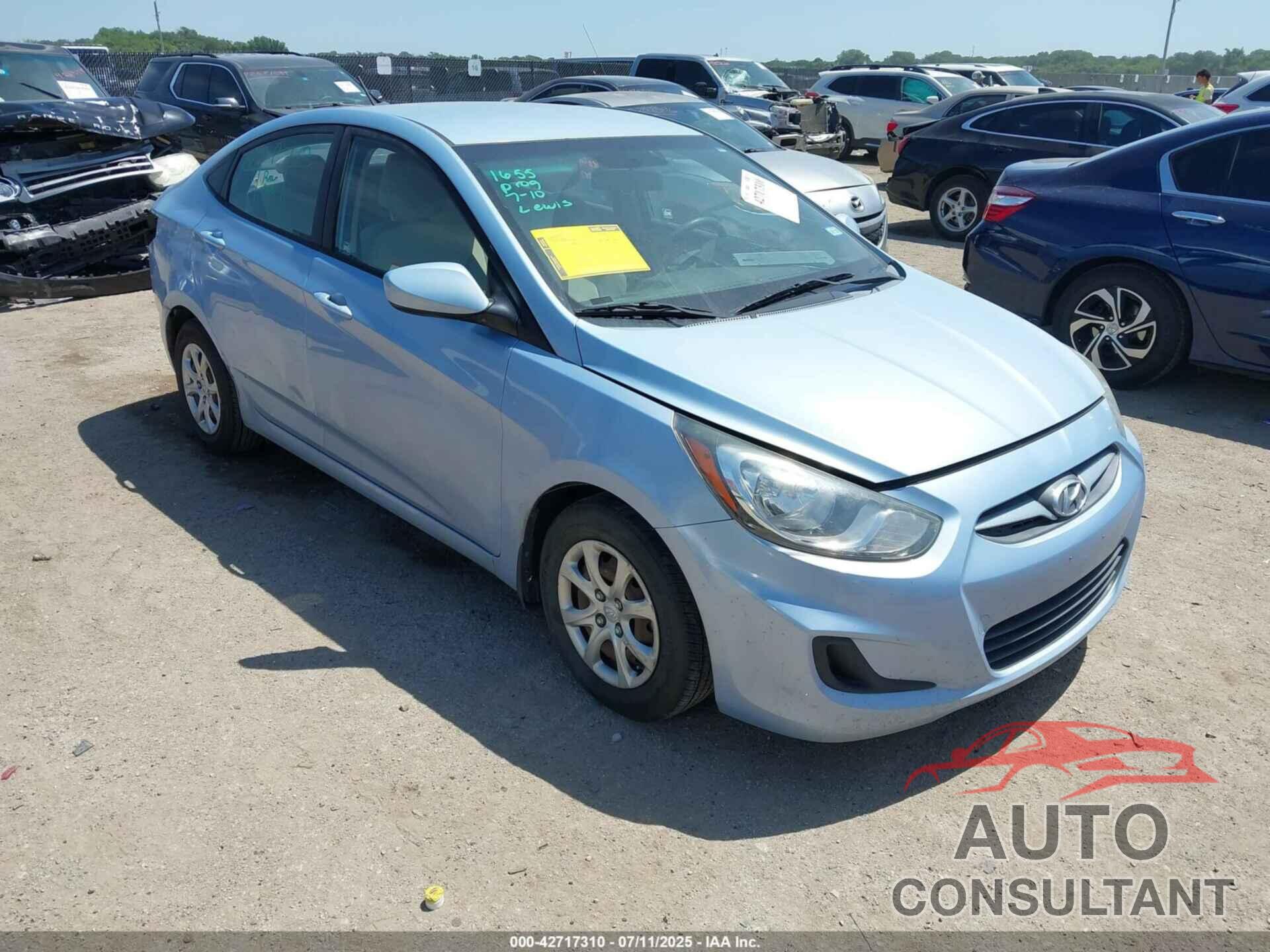 HYUNDAI ACCENT 2014 - KMHCT4AE1EU750606