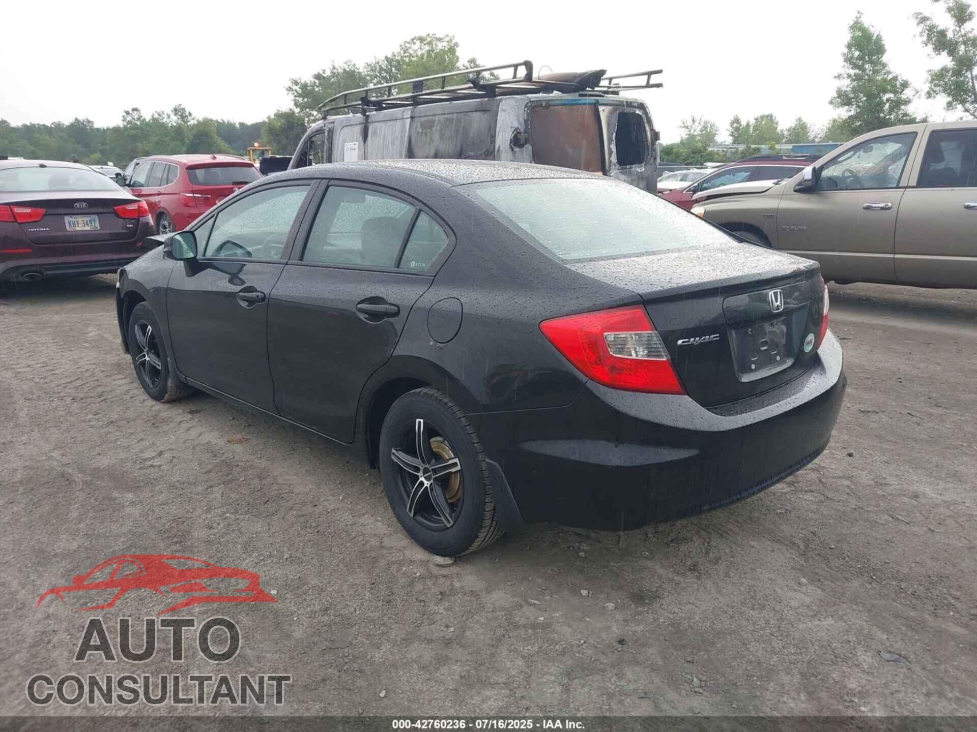 HONDA CIVIC 2012 - 19XFB2F50CE098929