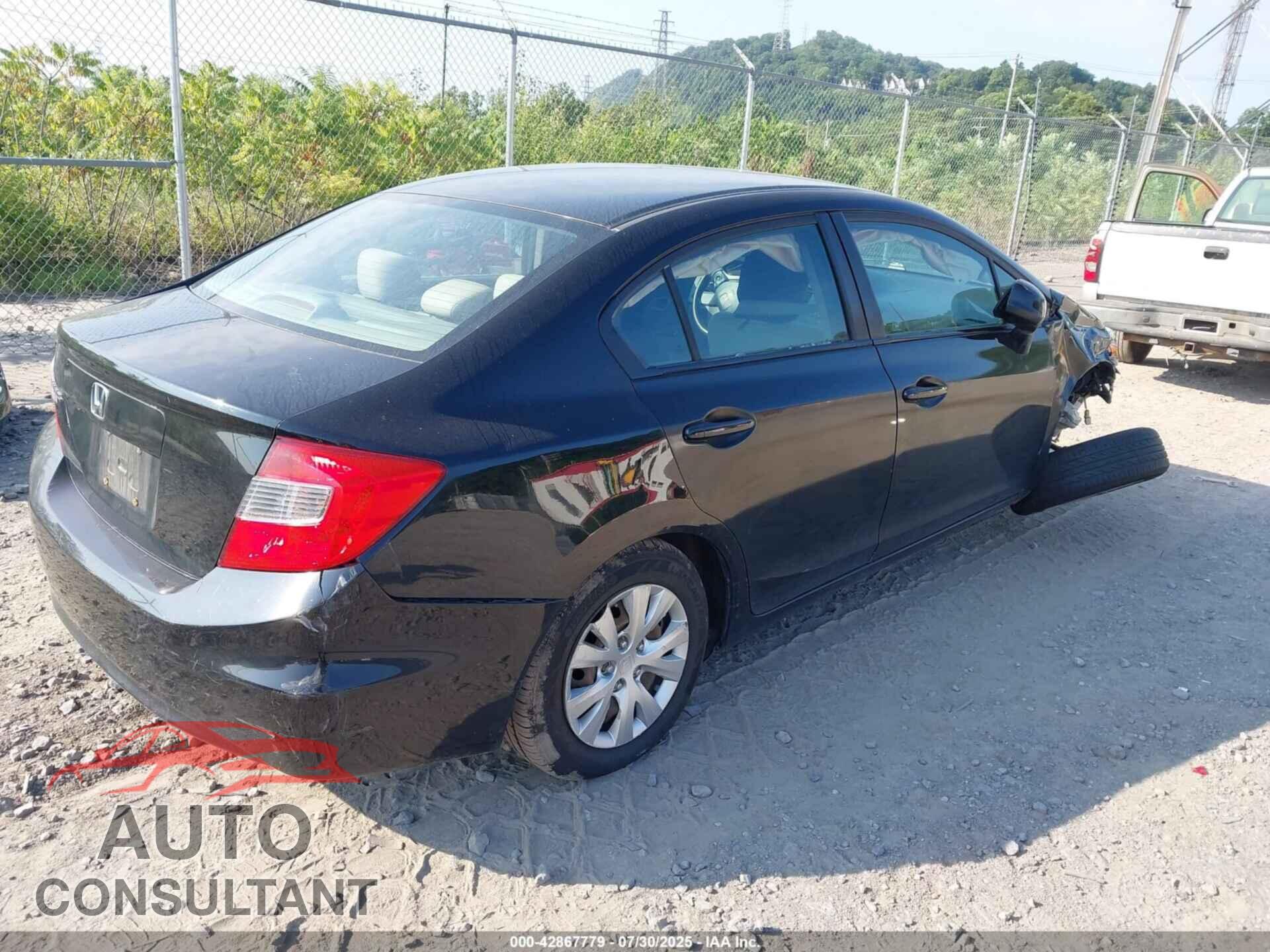 HONDA CIVIC 2012 - 2HGFB2F50CH516122