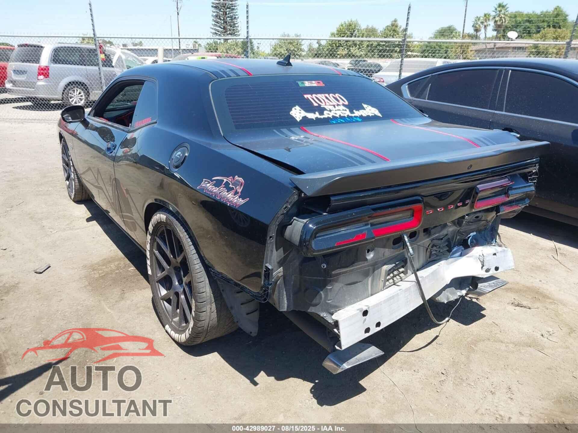DODGE CHALLENGER 2016 - 2C3CDZBT7GH338471
