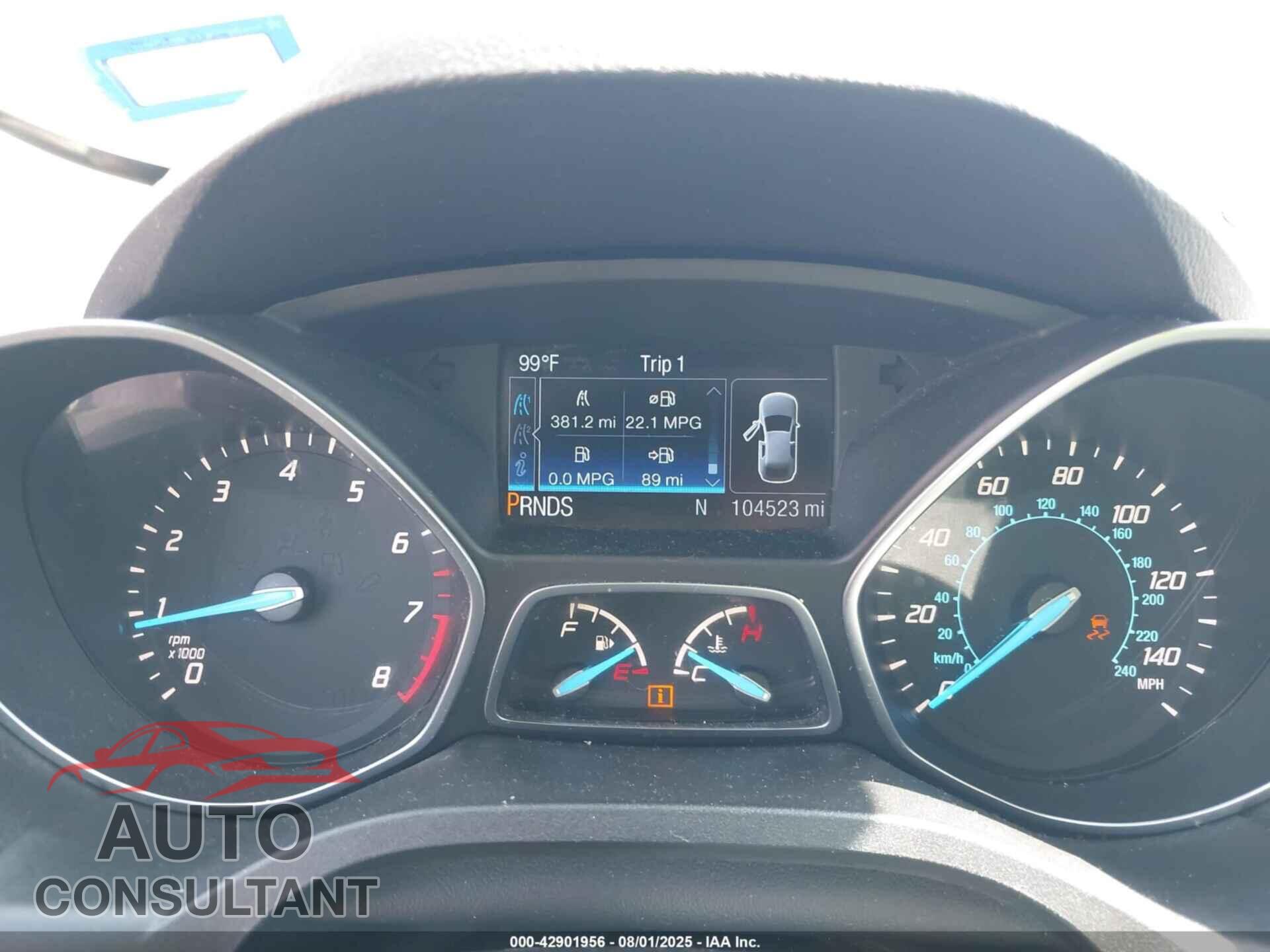 FORD ESCAPE 2016 - 1FMCU0J96GUA96889