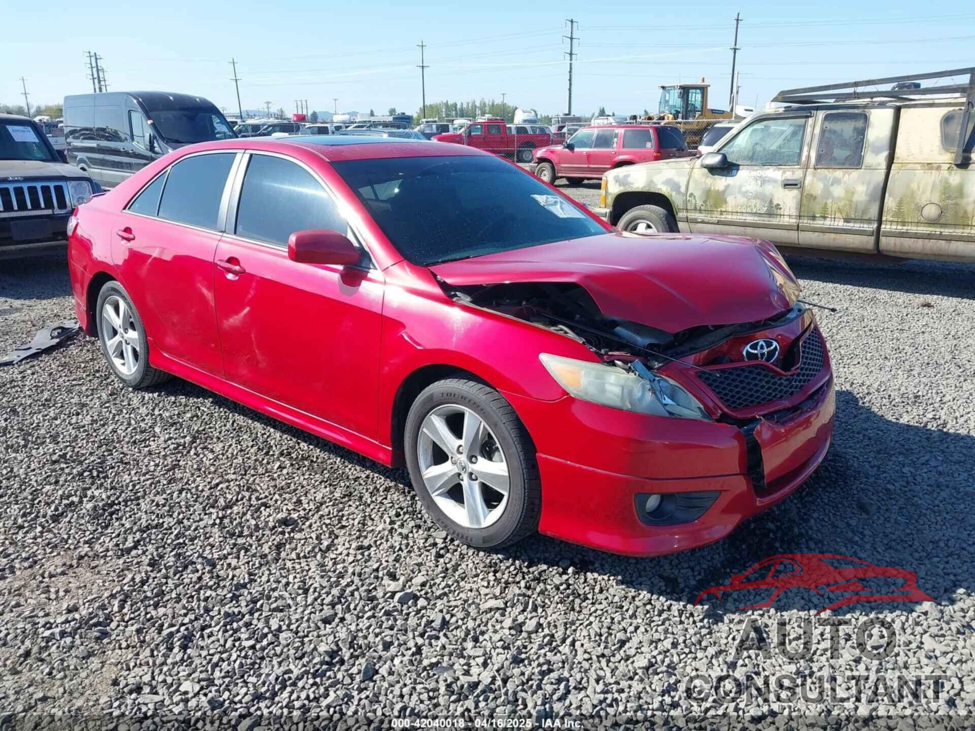 TOYOTA CAMRY 2011 - 4T1BK3EK8BU118237