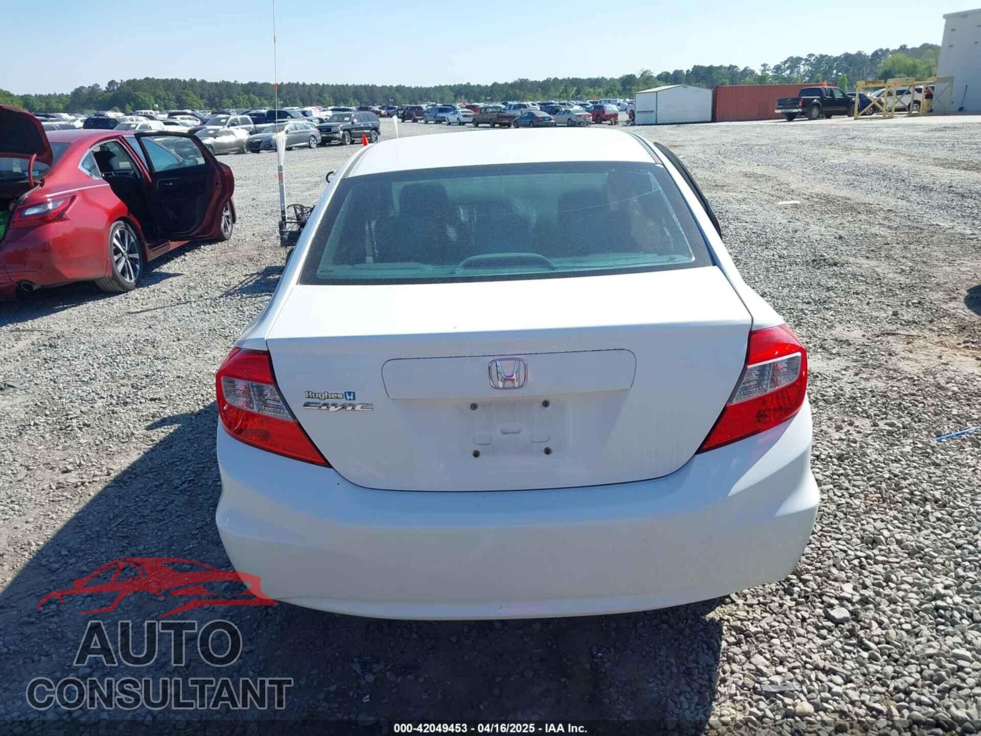 HONDA CIVIC 2012 - 19XFB2F99CE071358